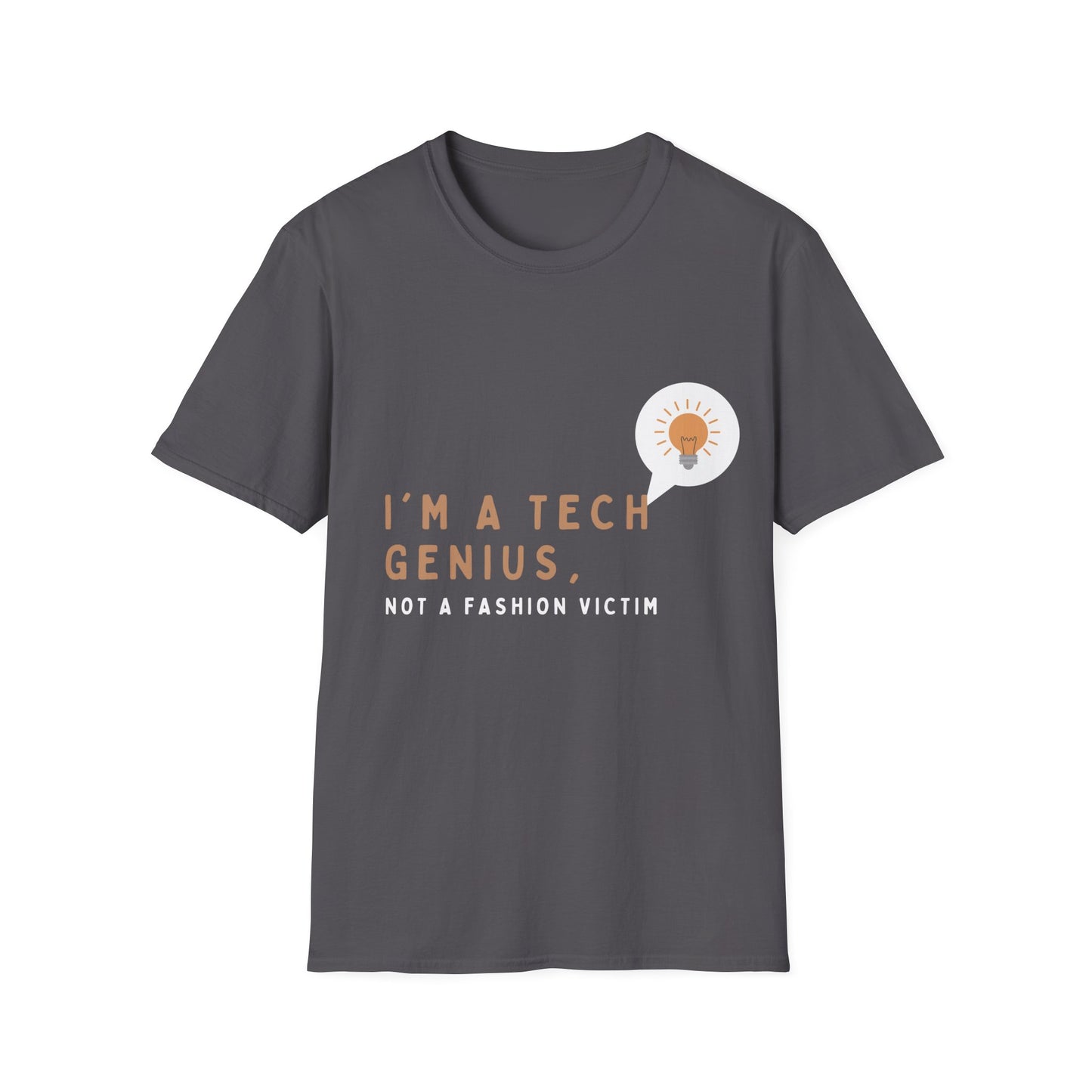 Unisex "Tech Genius Black" Softstyle T-Shirt