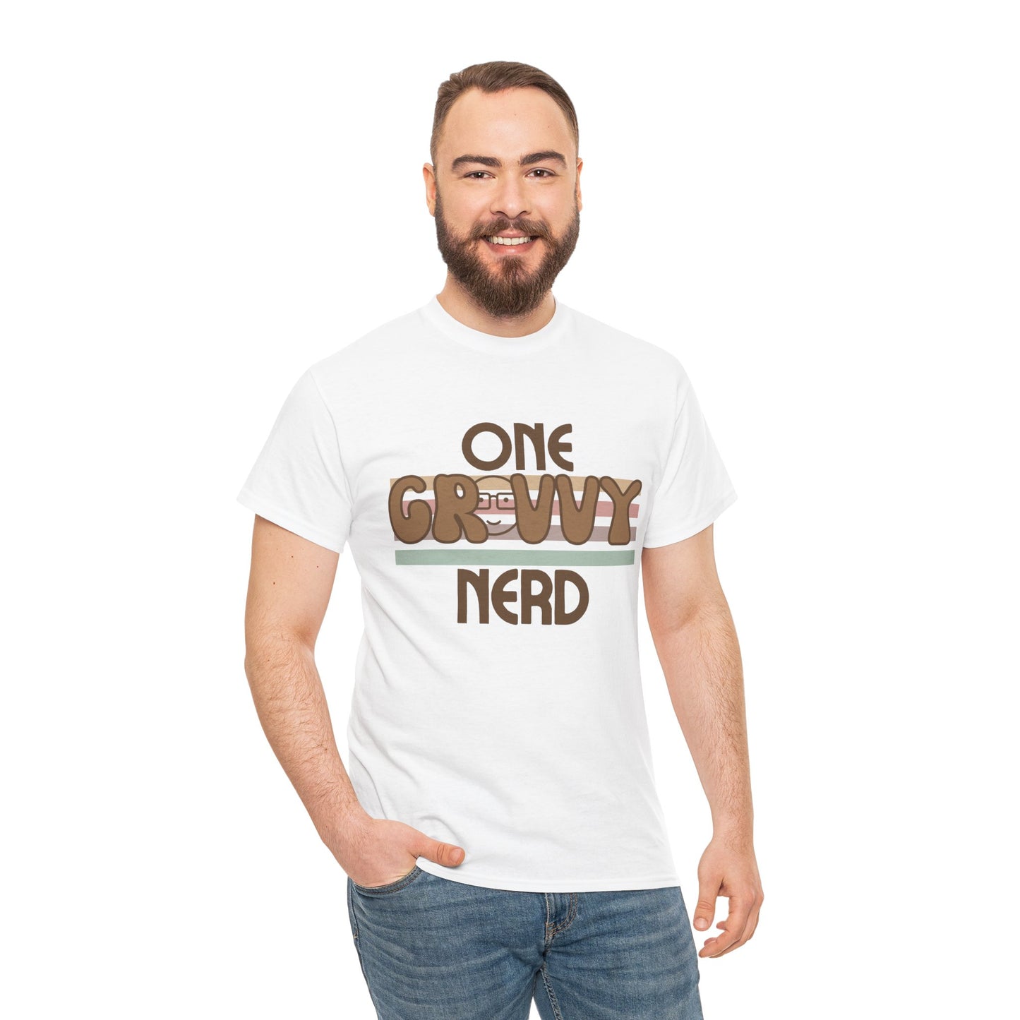 One Grovvy Nerd Short Sleeve Cotton Tee
