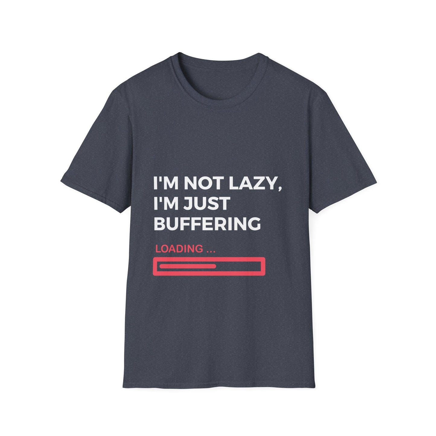 Not Lazy "Black" Unisex Softstyle T-Shirt
