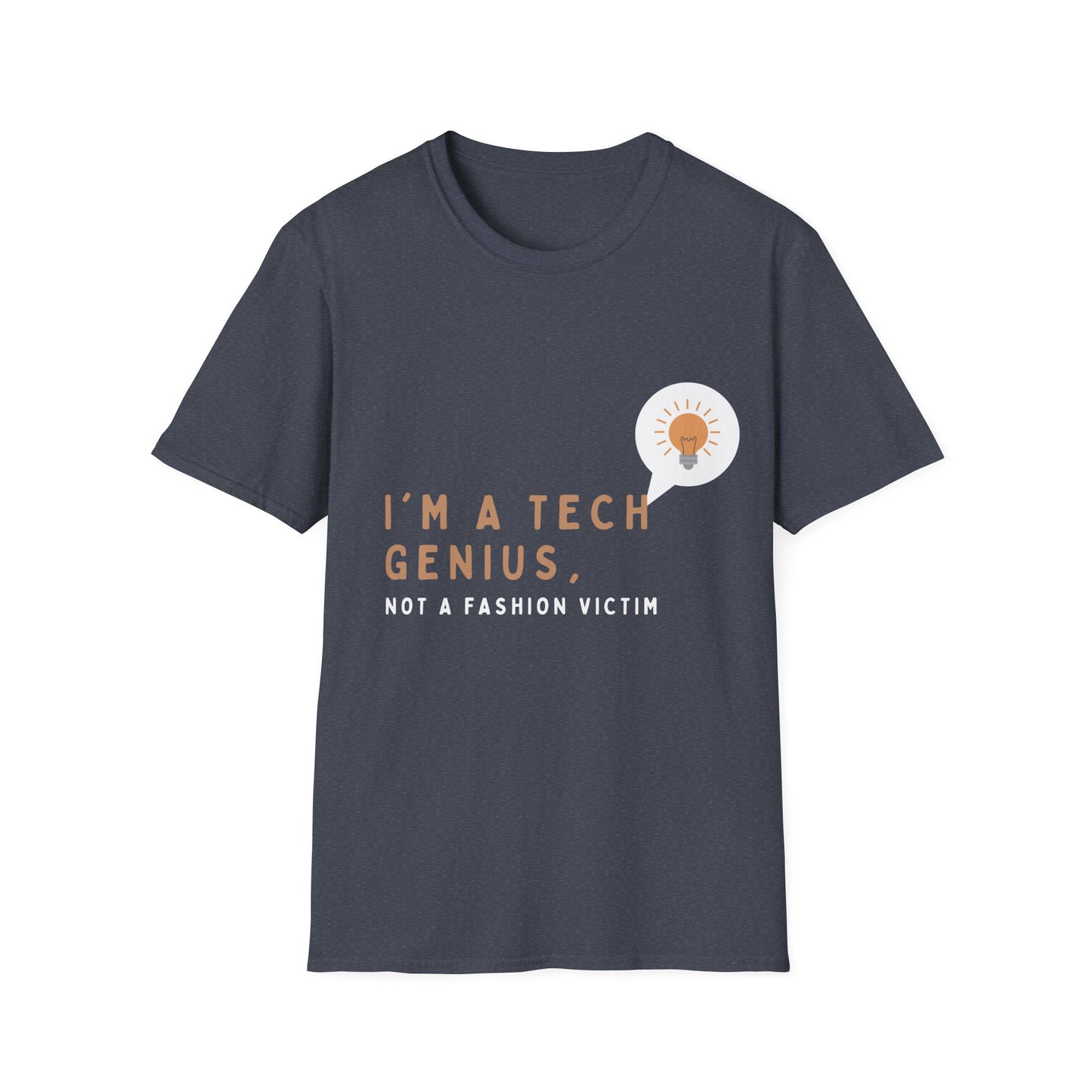 Unisex "Tech Genius Black" Softstyle T-Shirt