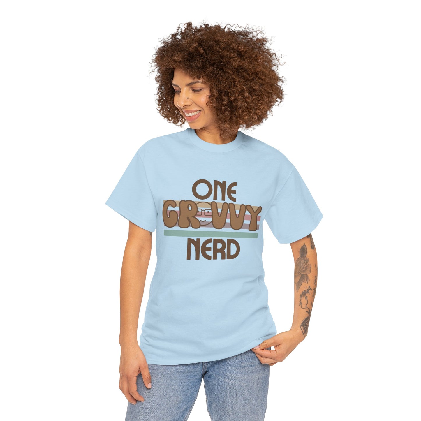 One Grovvy Nerd Short Sleeve Cotton Tee