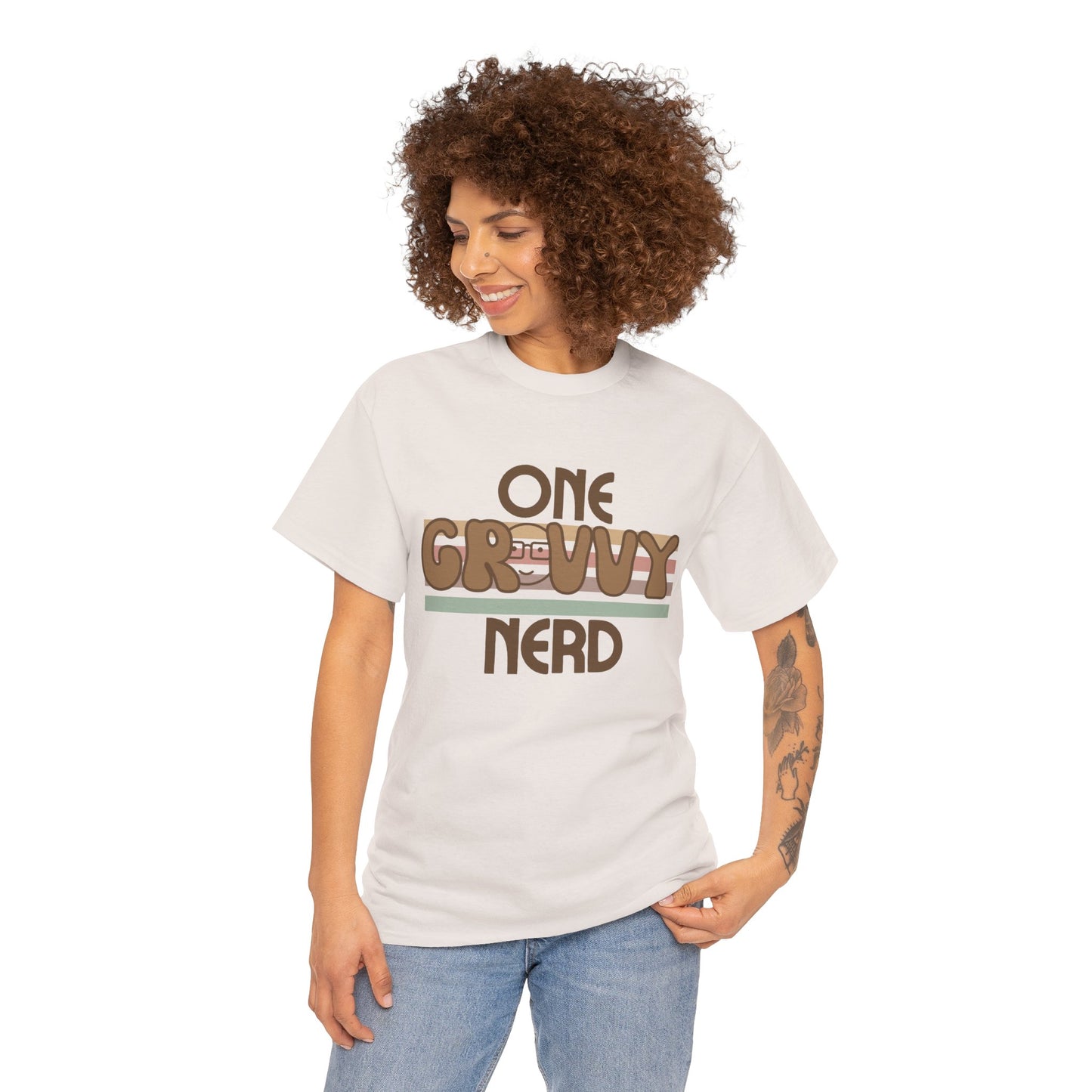 One Grovvy Nerd Short Sleeve Cotton Tee