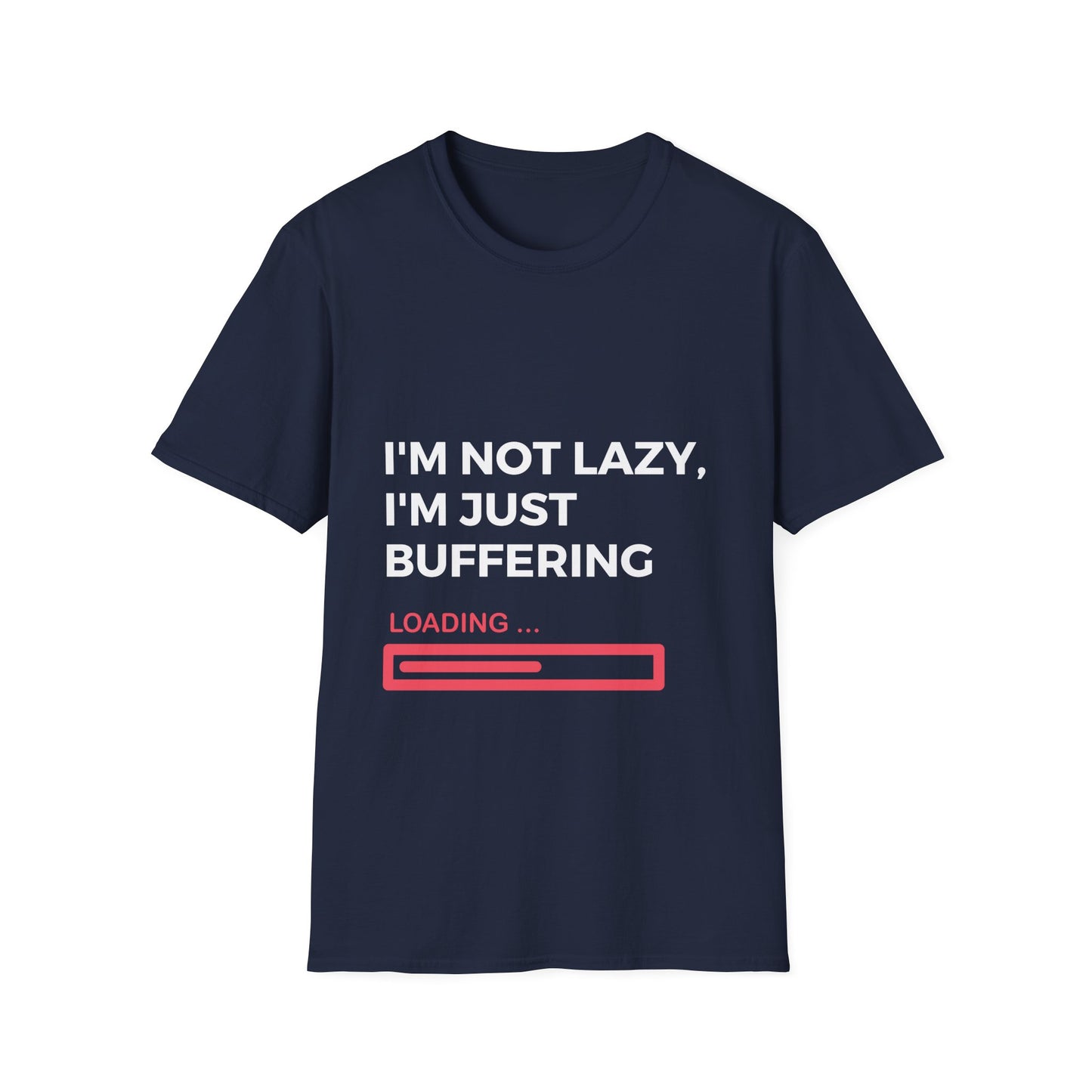 Not Lazy "Black" Unisex Softstyle T-Shirt