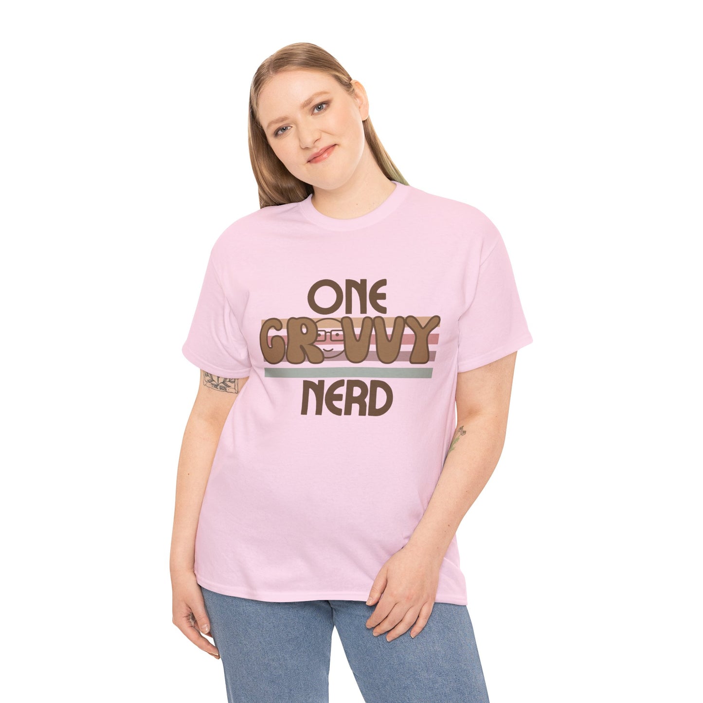 One Grovvy Nerd Short Sleeve Cotton Tee