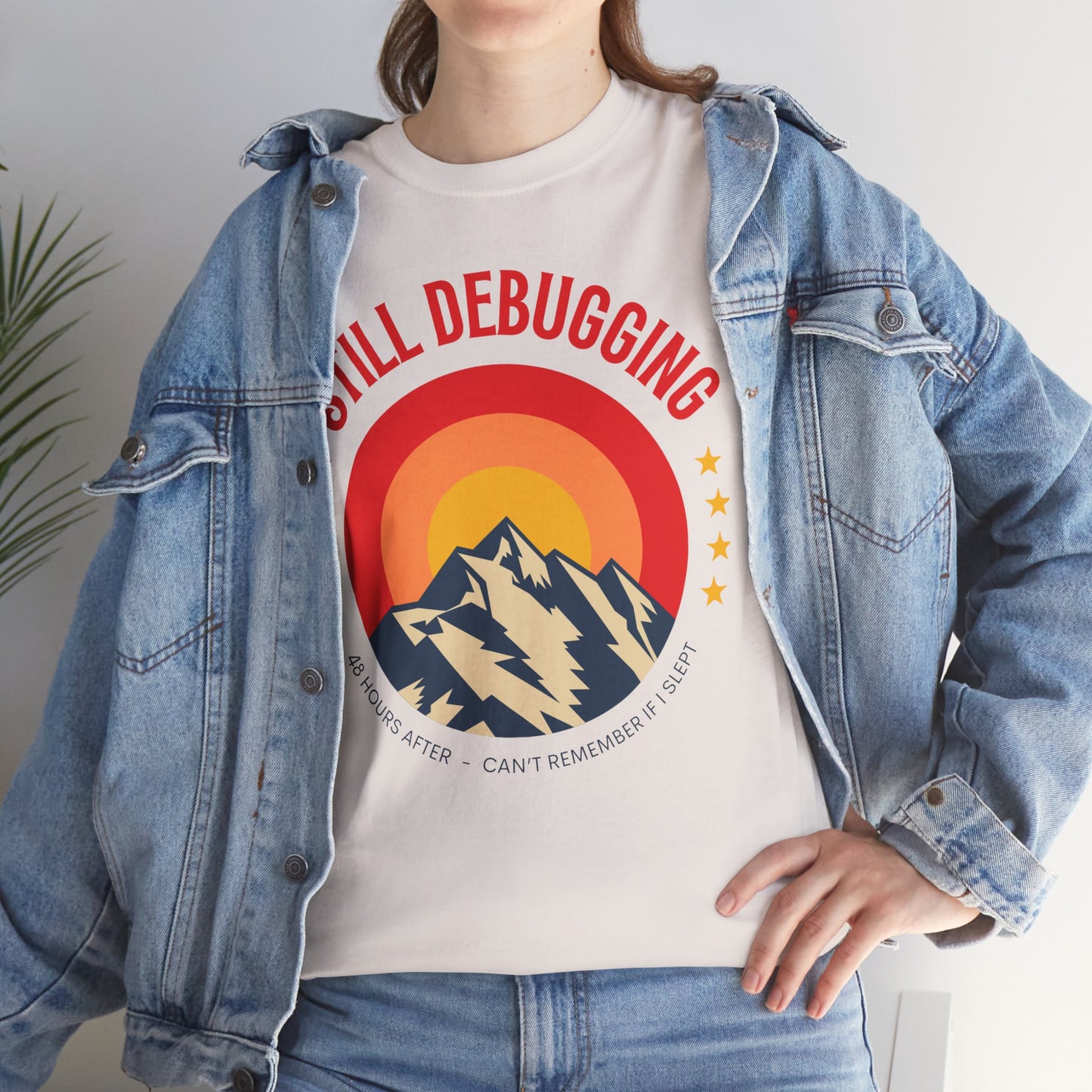 Still Debugging Short Sleeve Cotton Tee
