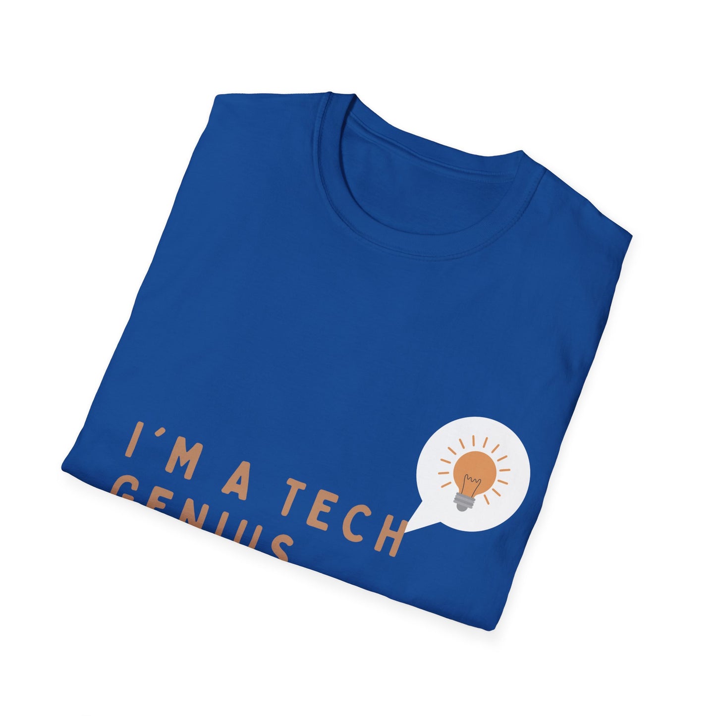 Unisex "Tech Genius Black" Softstyle T-Shirt