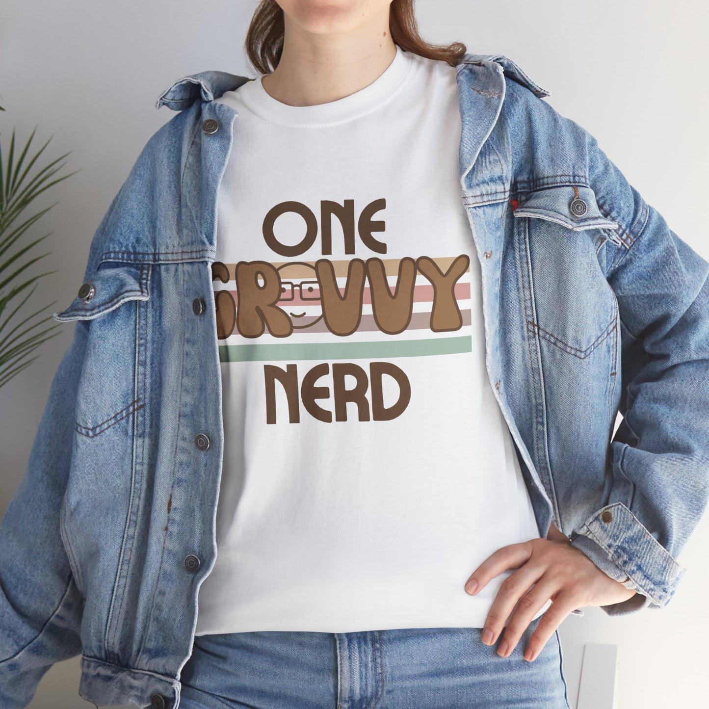 One Grovvy Nerd Short Sleeve Cotton Tee
