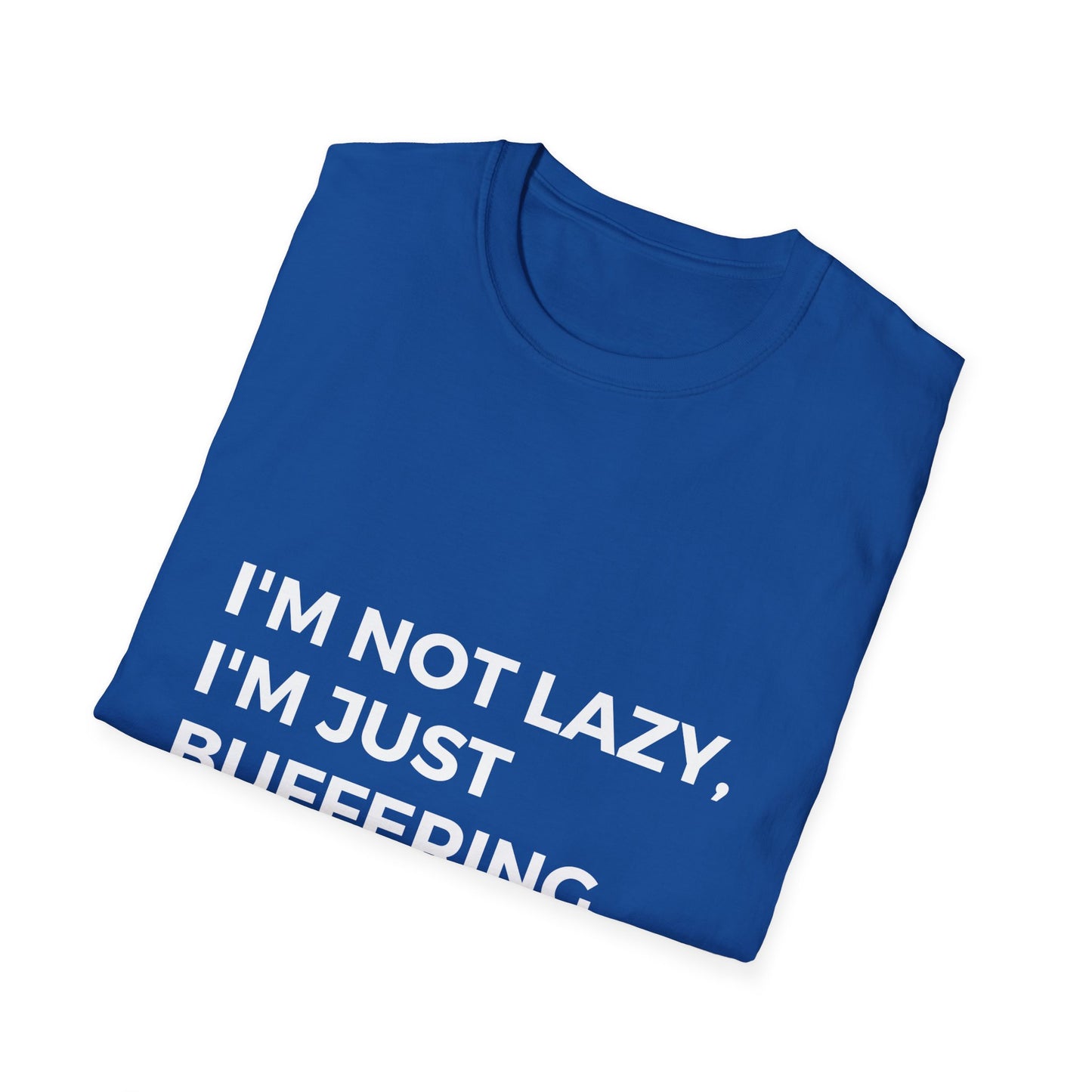 Not Lazy "Black" Unisex Softstyle T-Shirt