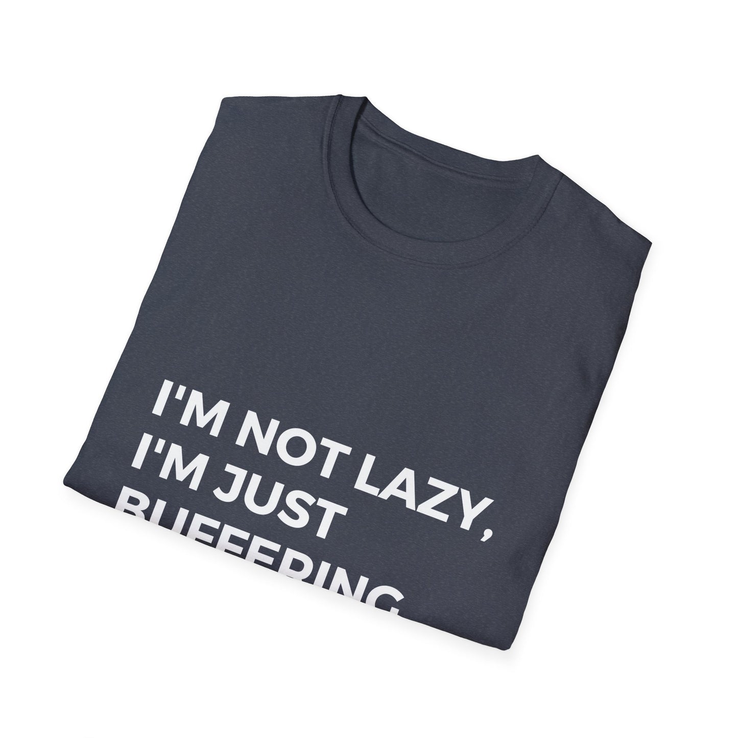 Not Lazy "Black" Unisex Softstyle T-Shirt