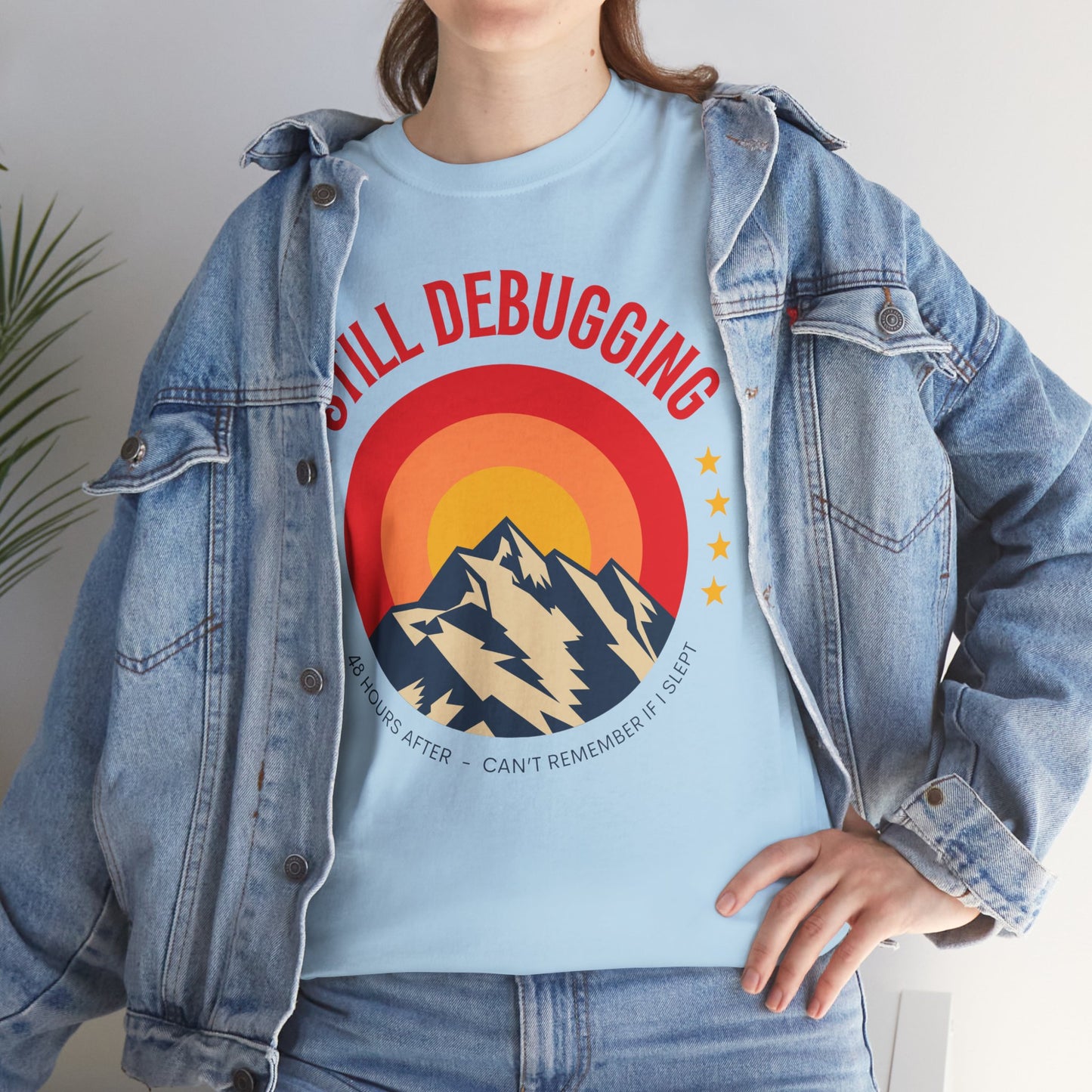 Still Debugging Short Sleeve Cotton Tee