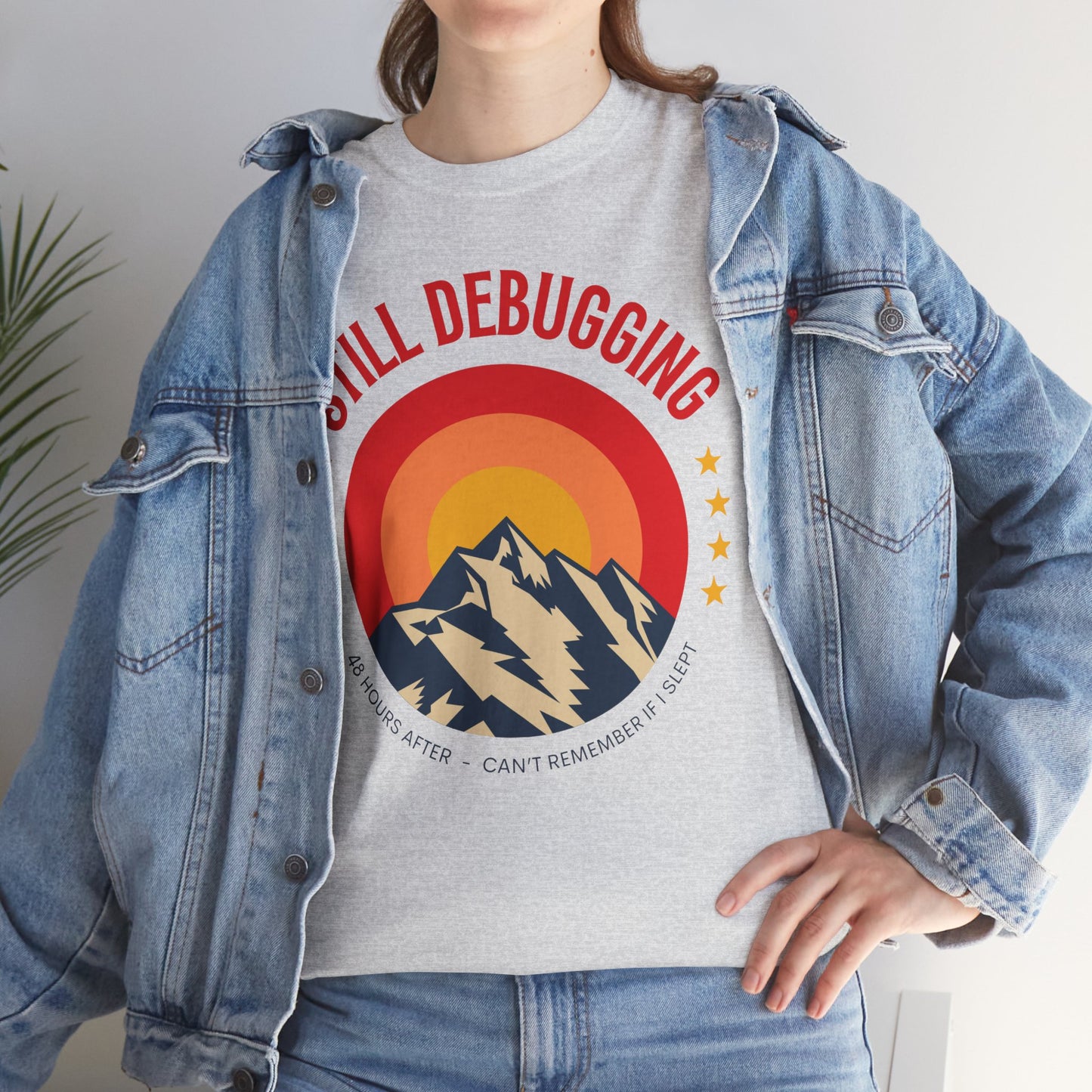 Still Debugging Short Sleeve Cotton Tee