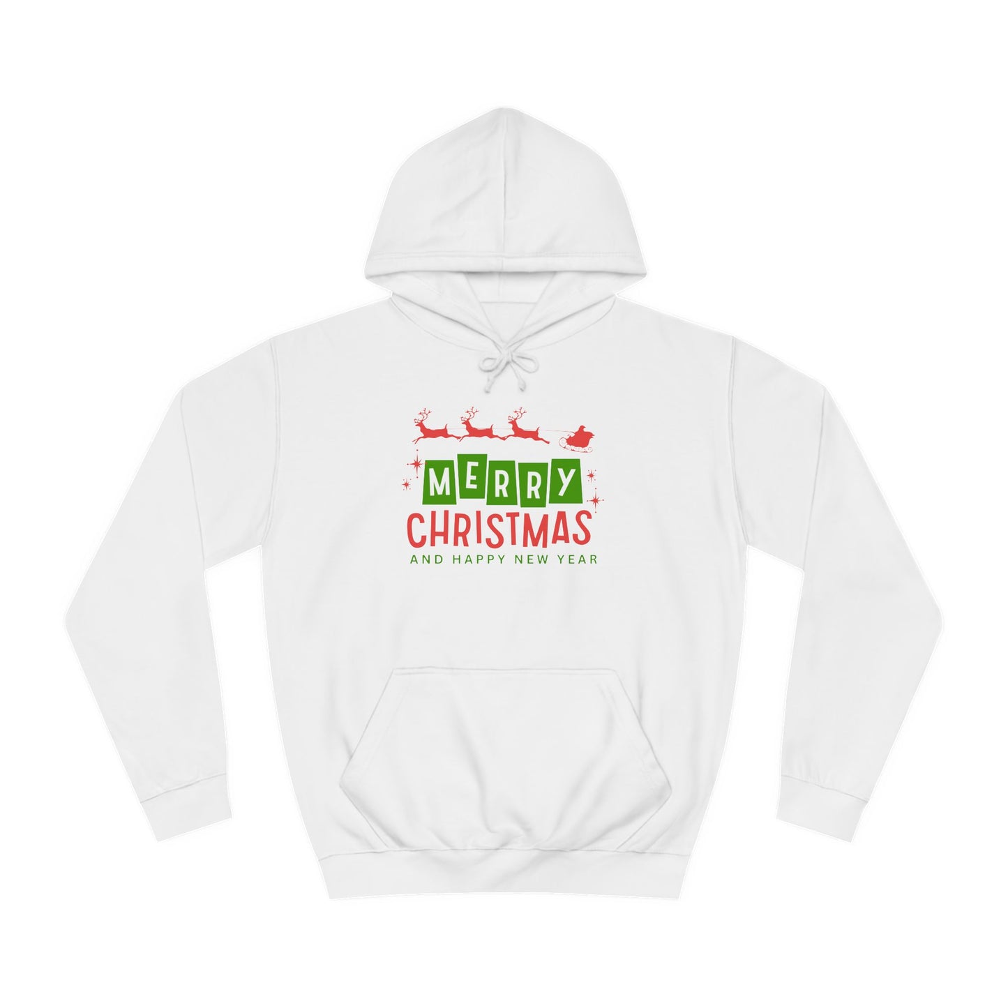 Merry Christmas & happy New year Unisex College Hoodie