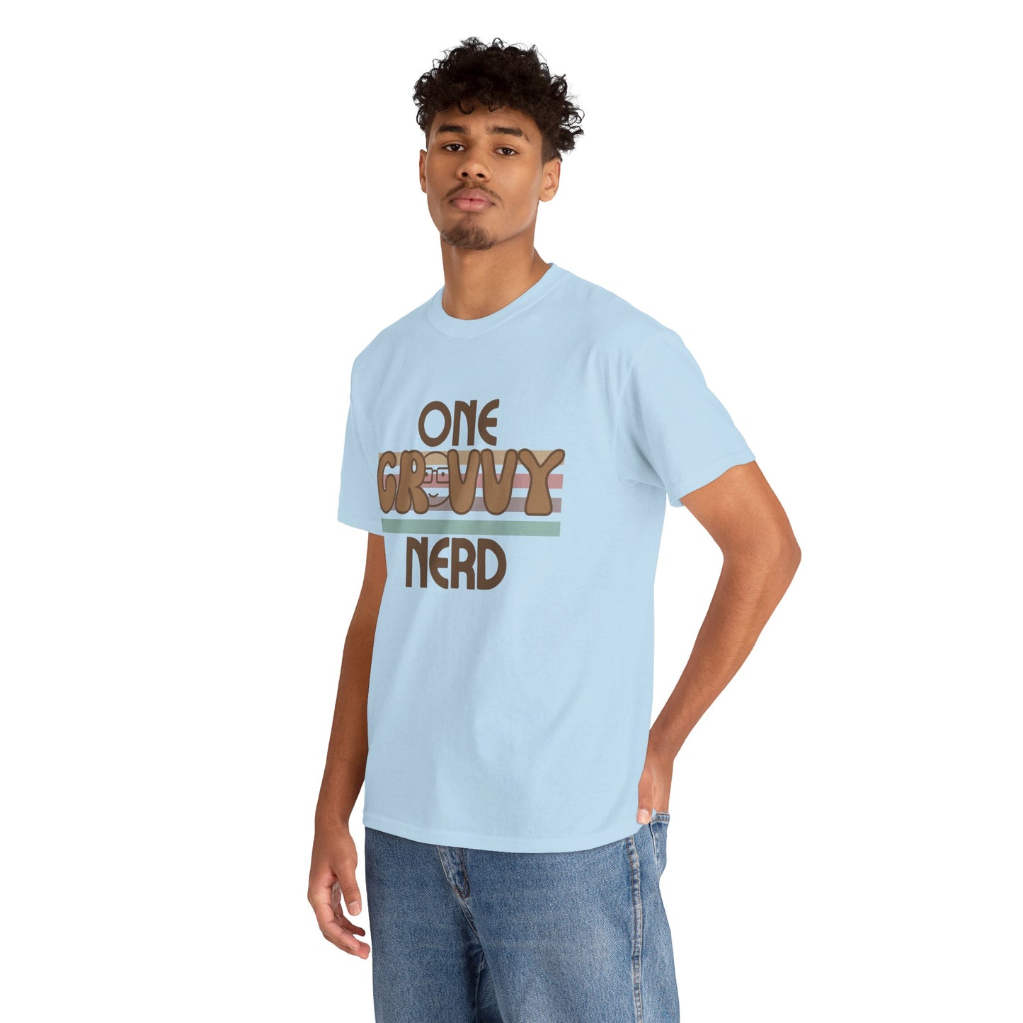 One Grovvy Nerd Short Sleeve Cotton Tee