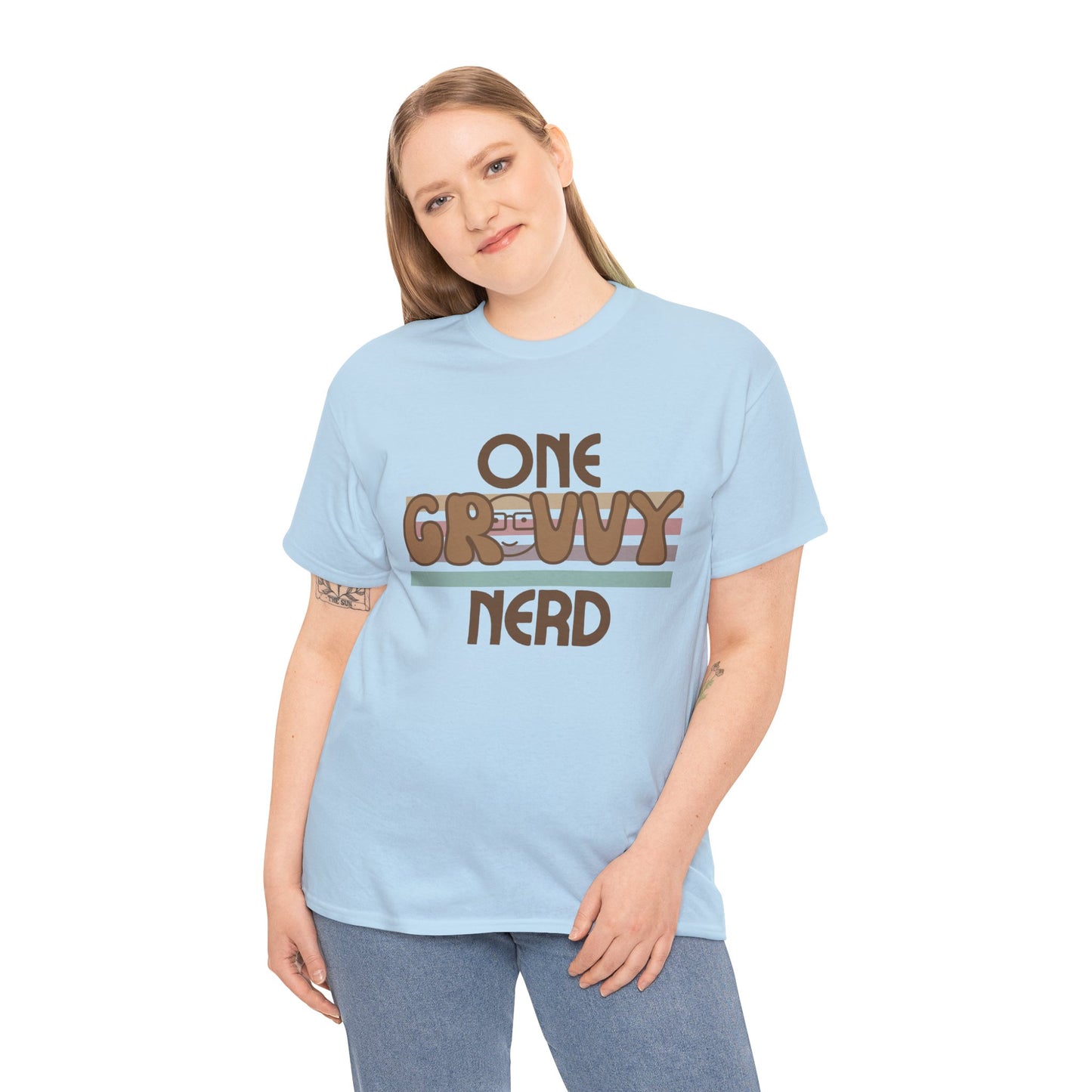 One Grovvy Nerd Short Sleeve Cotton Tee