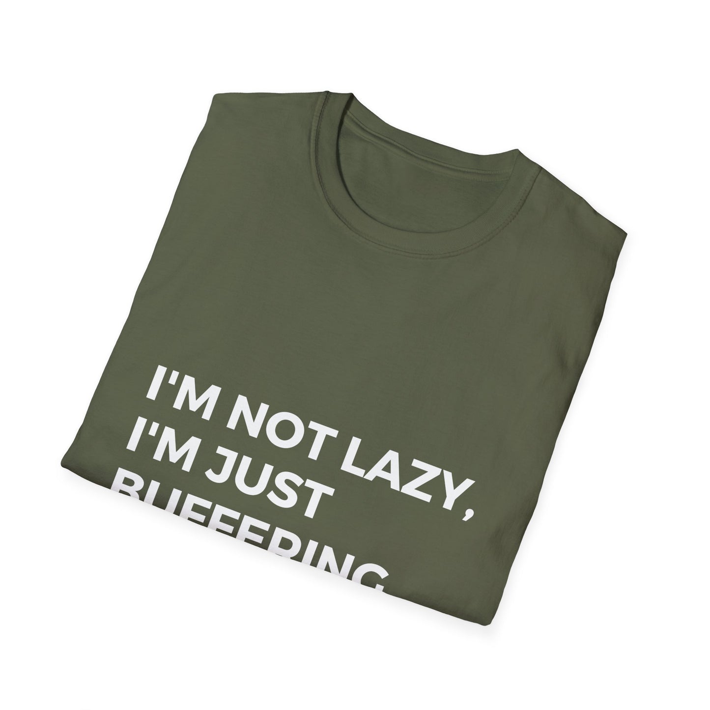 Not Lazy "Black" Unisex Softstyle T-Shirt