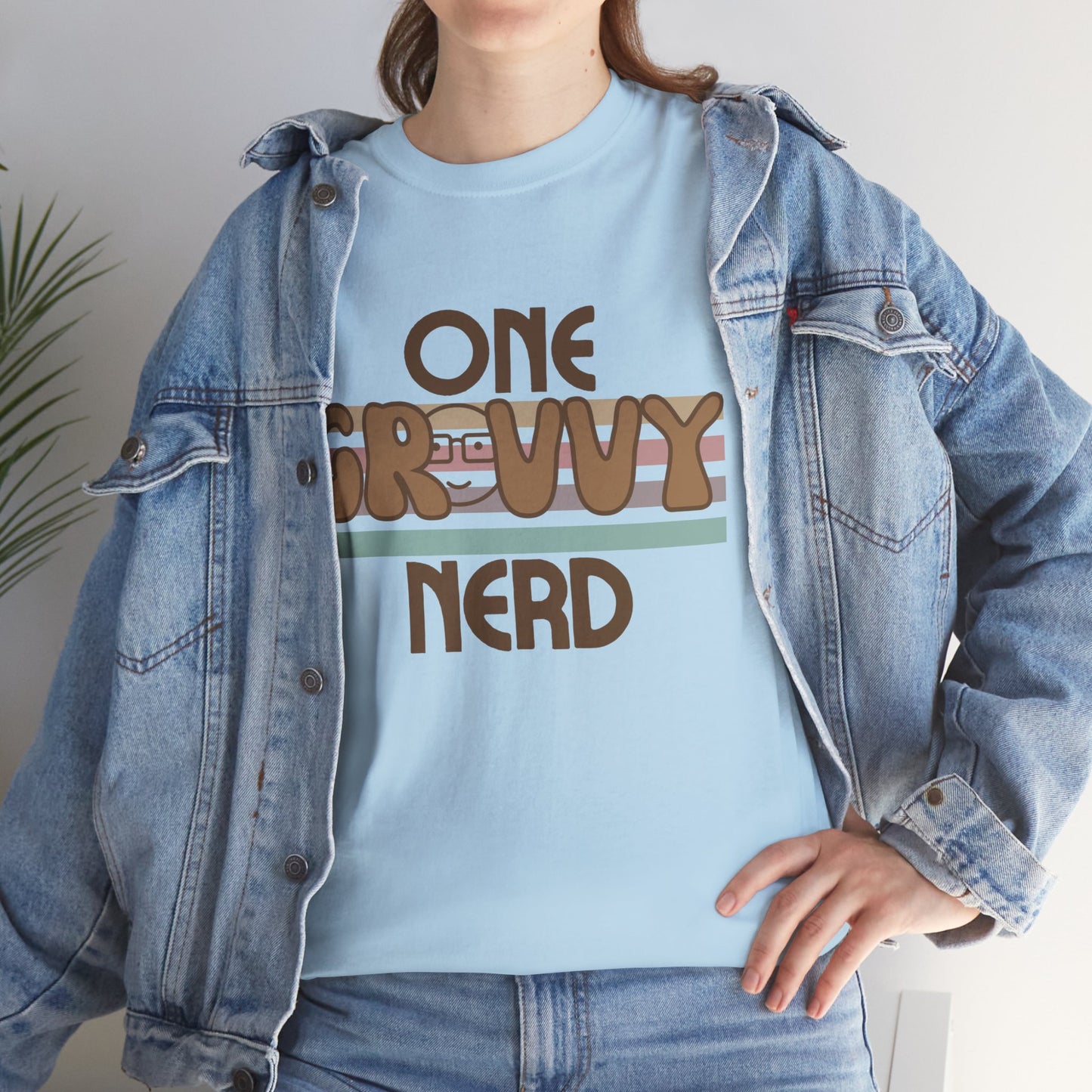 One Grovvy Nerd Short Sleeve Cotton Tee