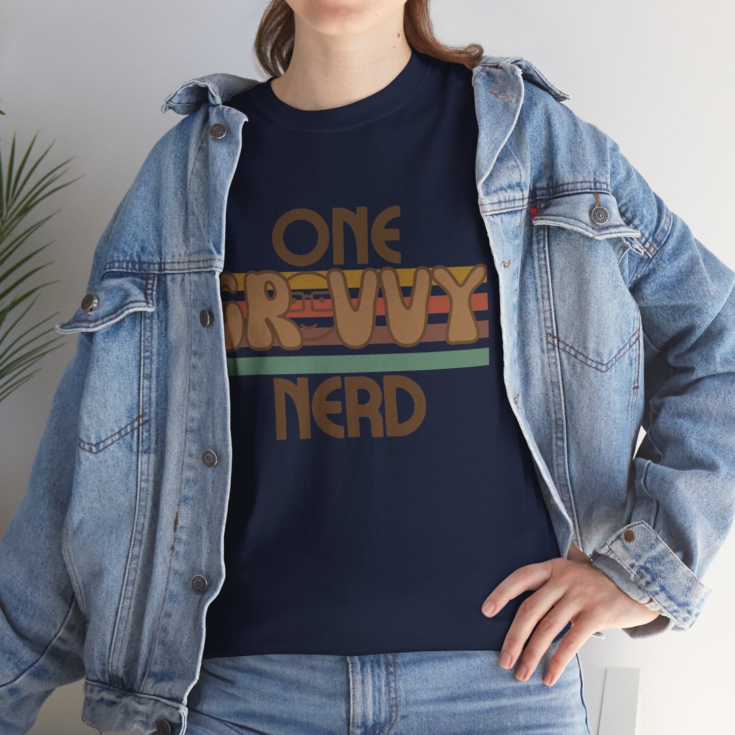 One Grovvy Nerd Short Sleeve Cotton Tee