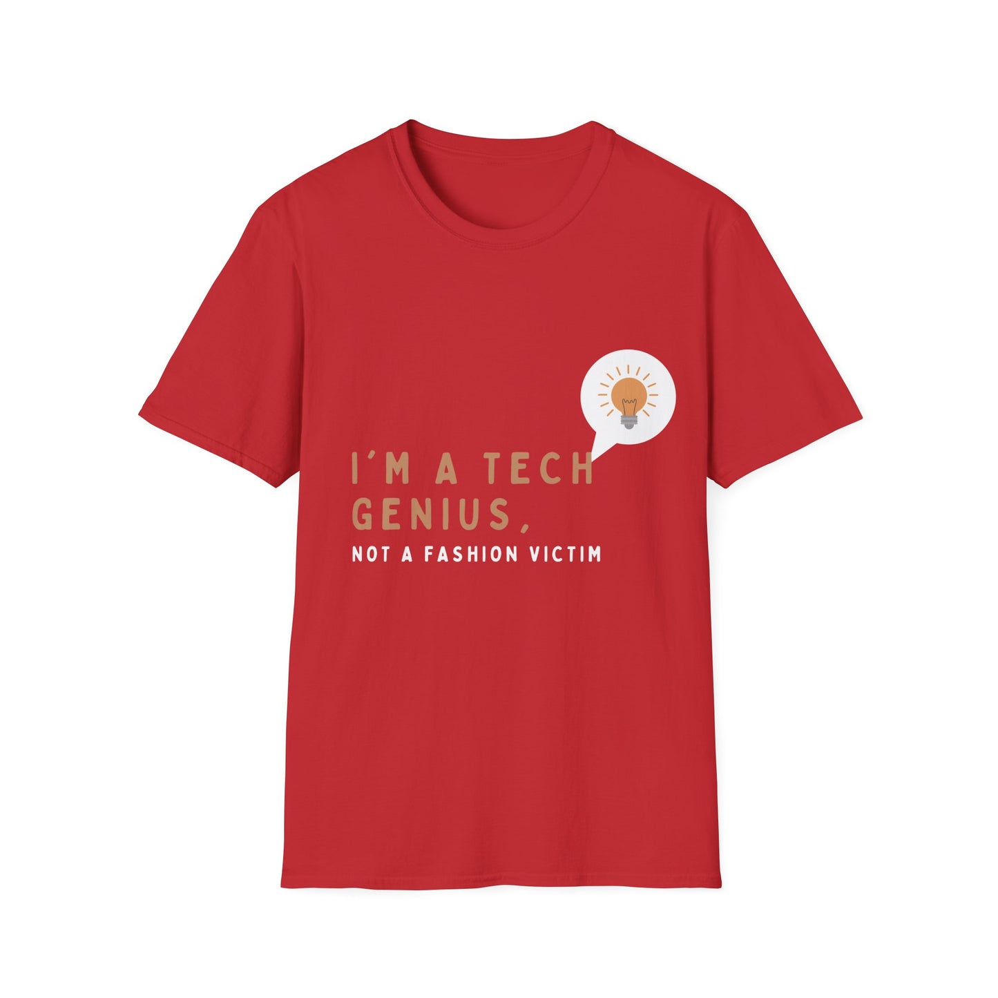 Unisex "Tech Genius Black" Softstyle T-Shirt
