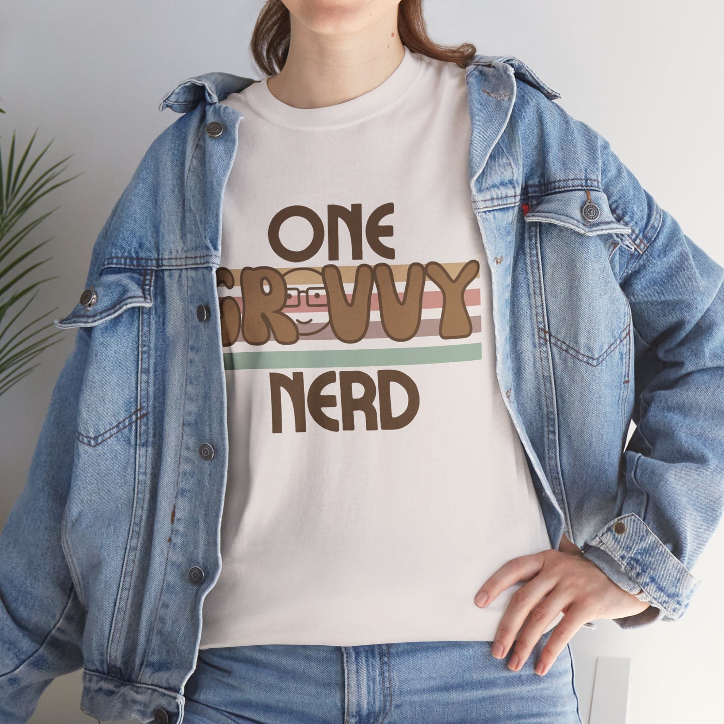 One Grovvy Nerd Short Sleeve Cotton Tee