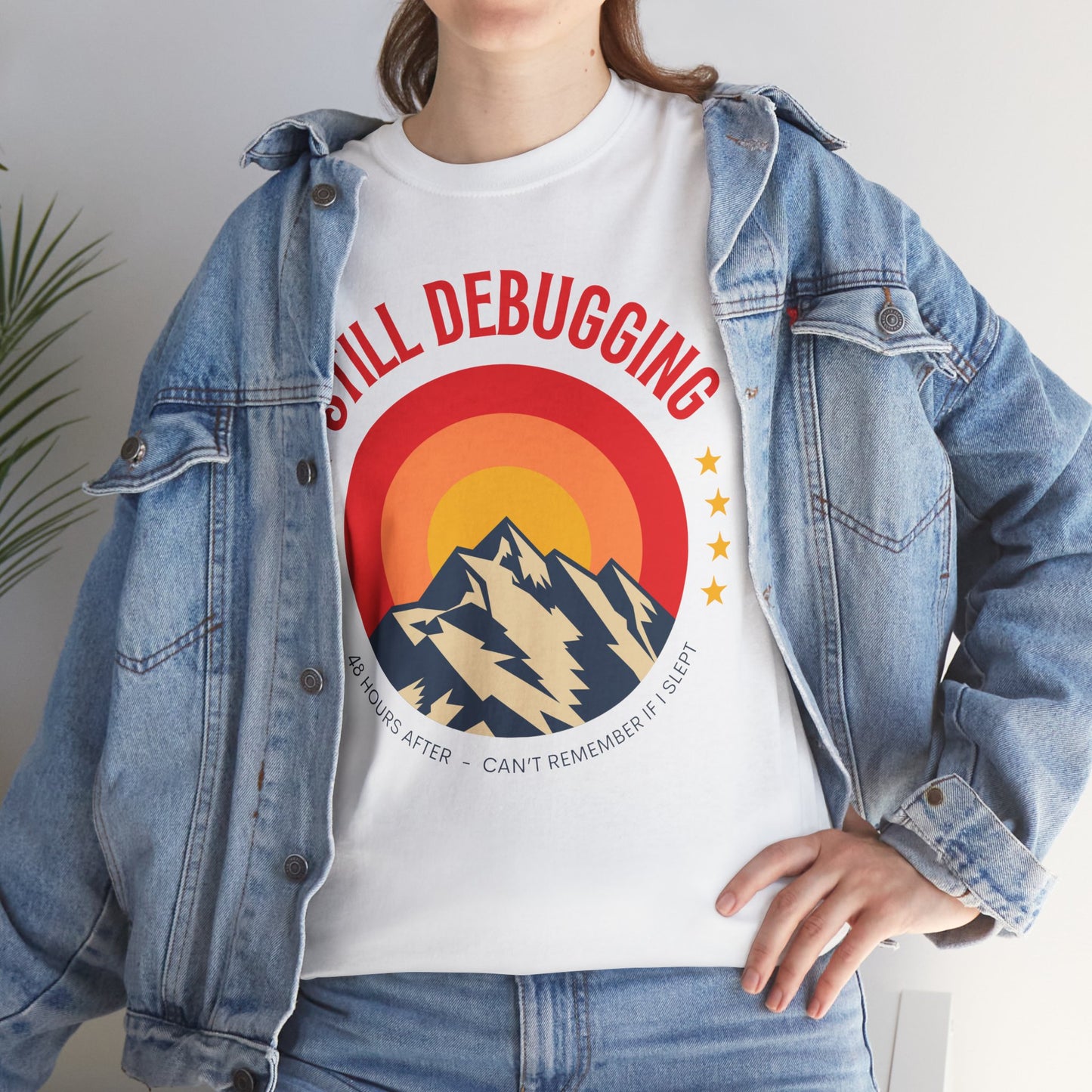 Still Debugging Short Sleeve Cotton Tee