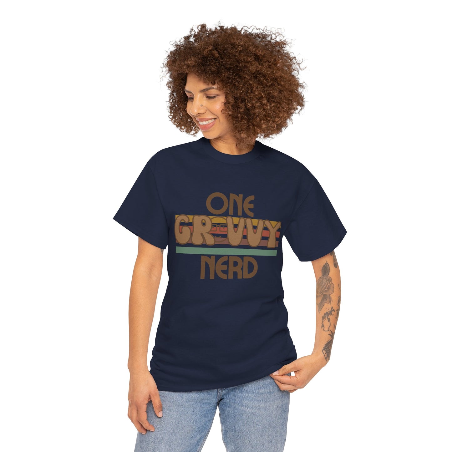 One Grovvy Nerd Short Sleeve Cotton Tee