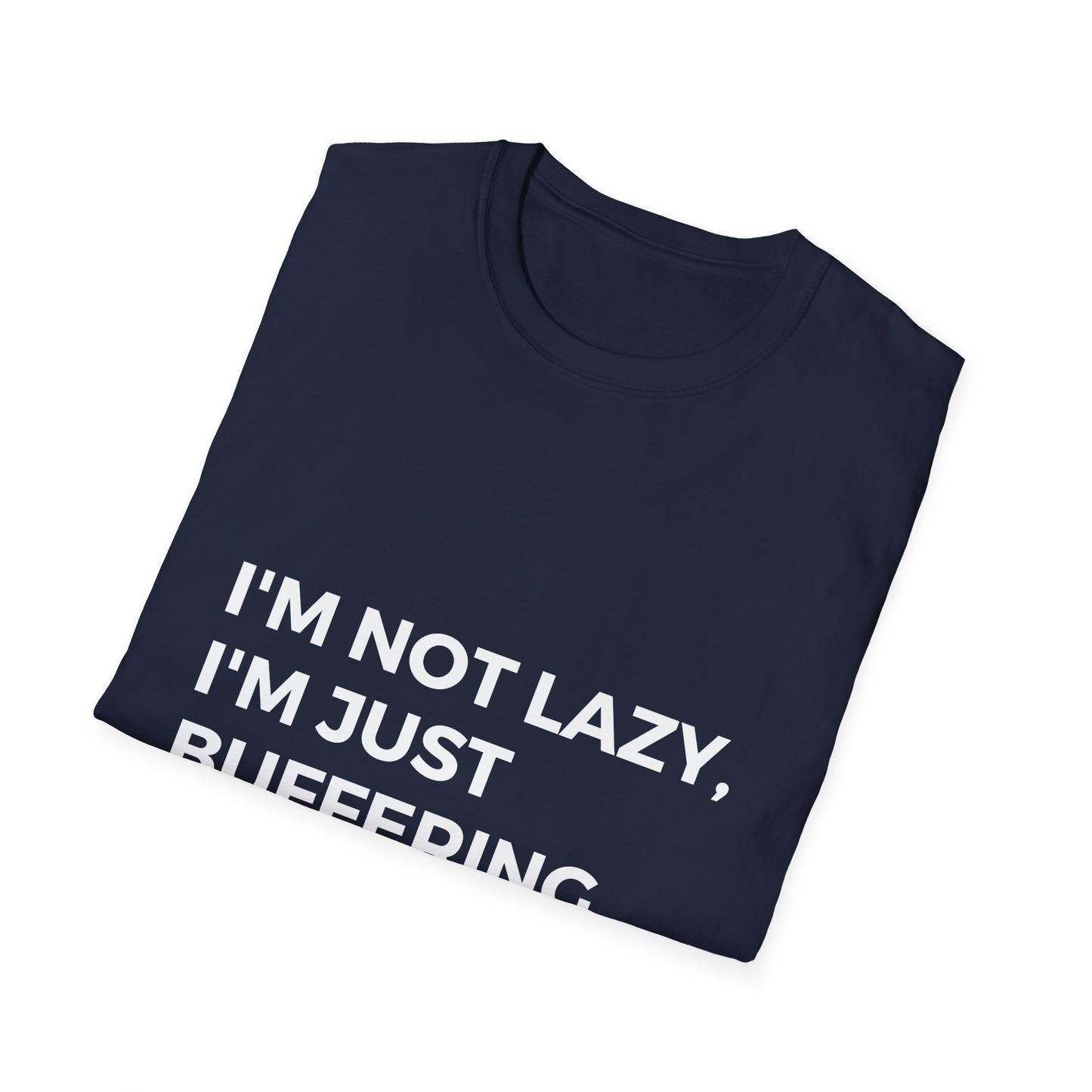 Not Lazy "Black" Unisex Softstyle T-Shirt