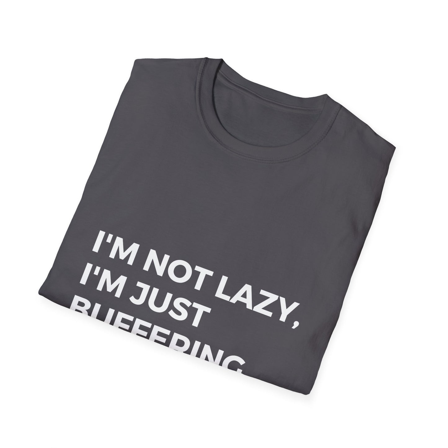 Not Lazy "Black" Unisex Softstyle T-Shirt