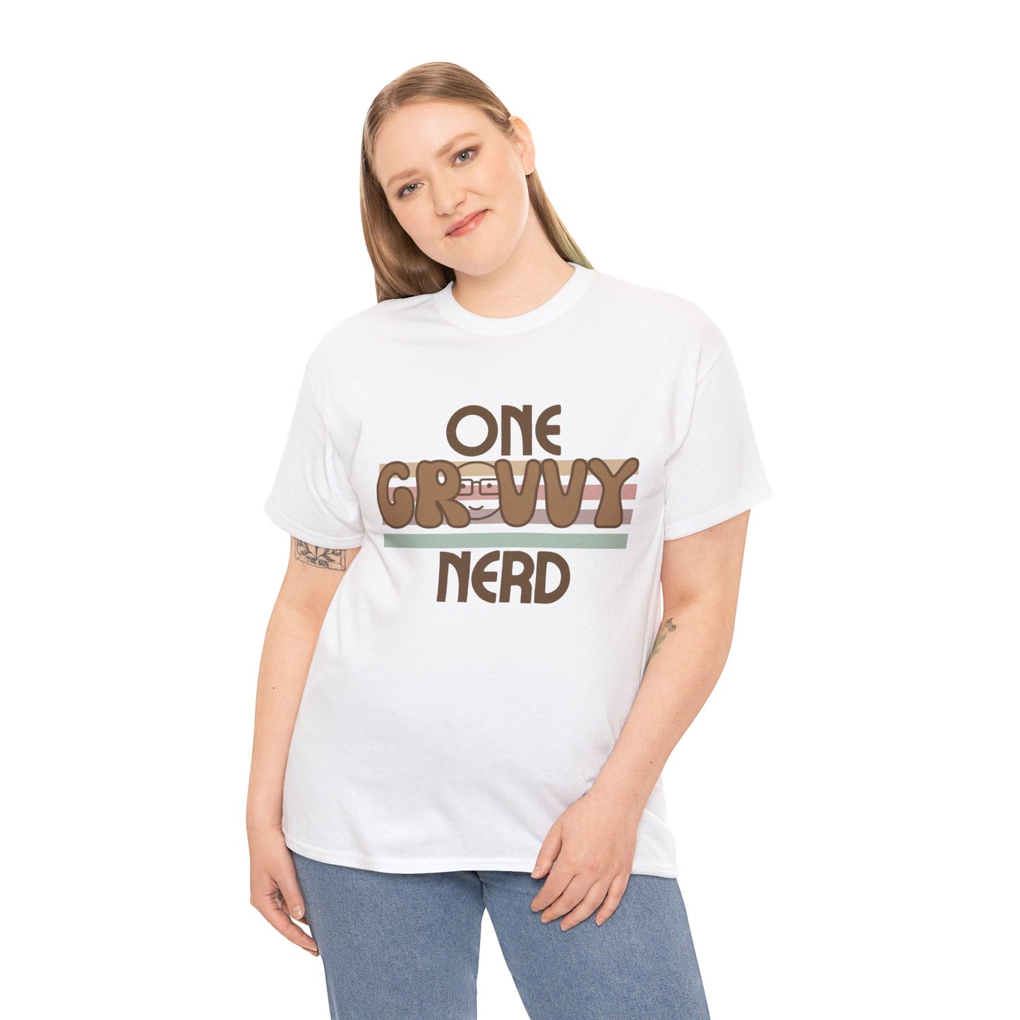 One Grovvy Nerd Short Sleeve Cotton Tee