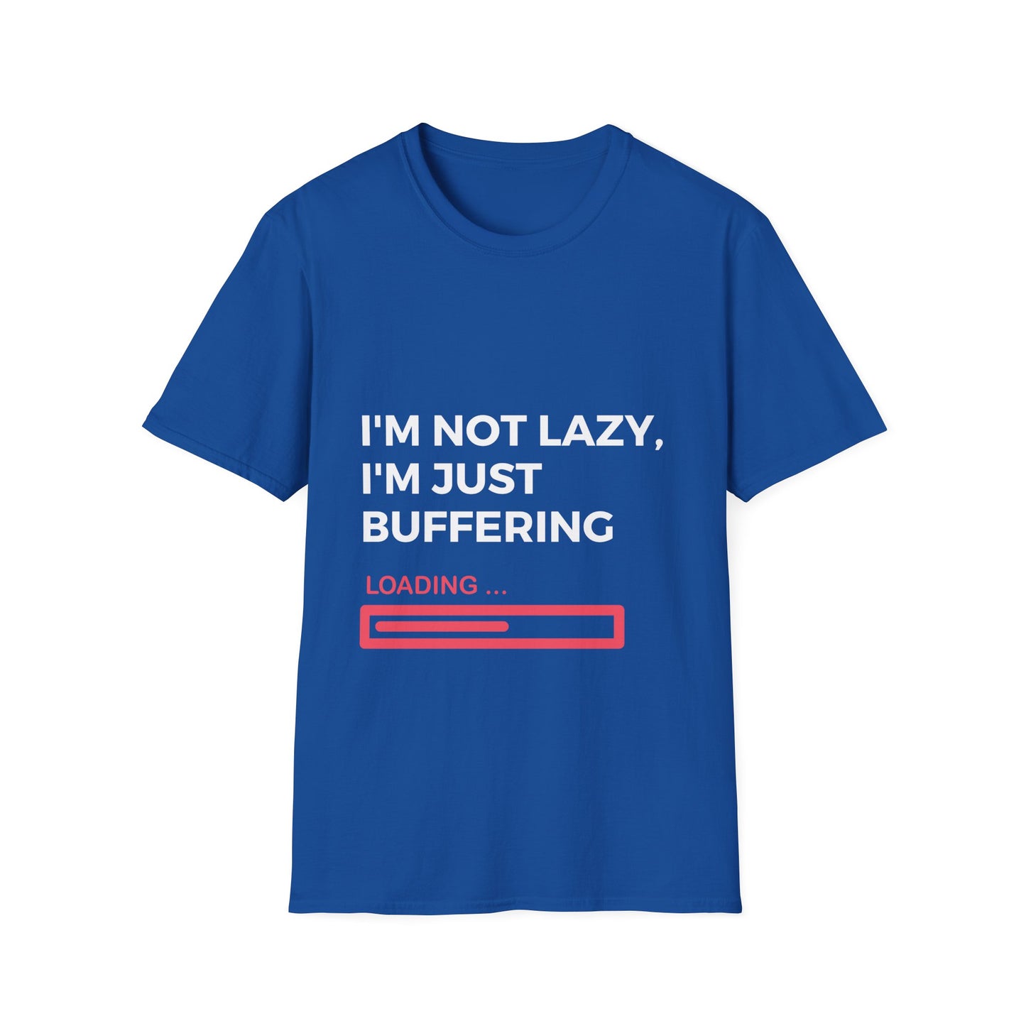 Not Lazy "Black" Unisex Softstyle T-Shirt