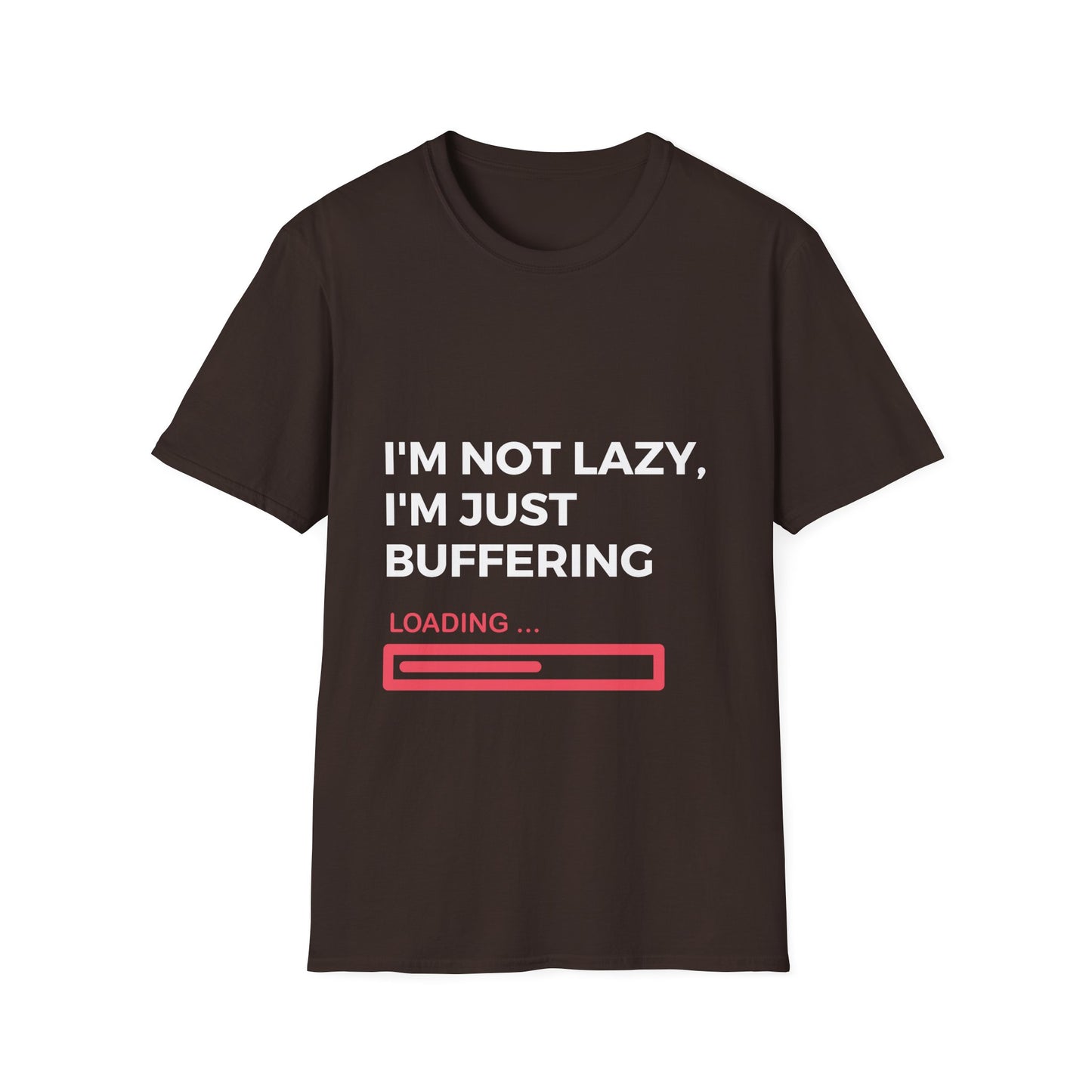 Not Lazy "Black" Unisex Softstyle T-Shirt