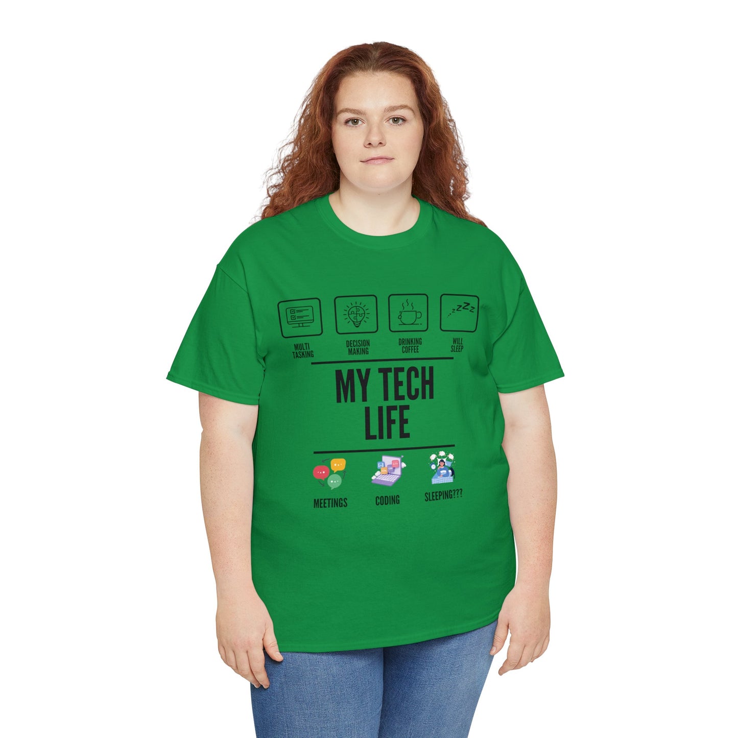 My Tech Life Cotton Tee