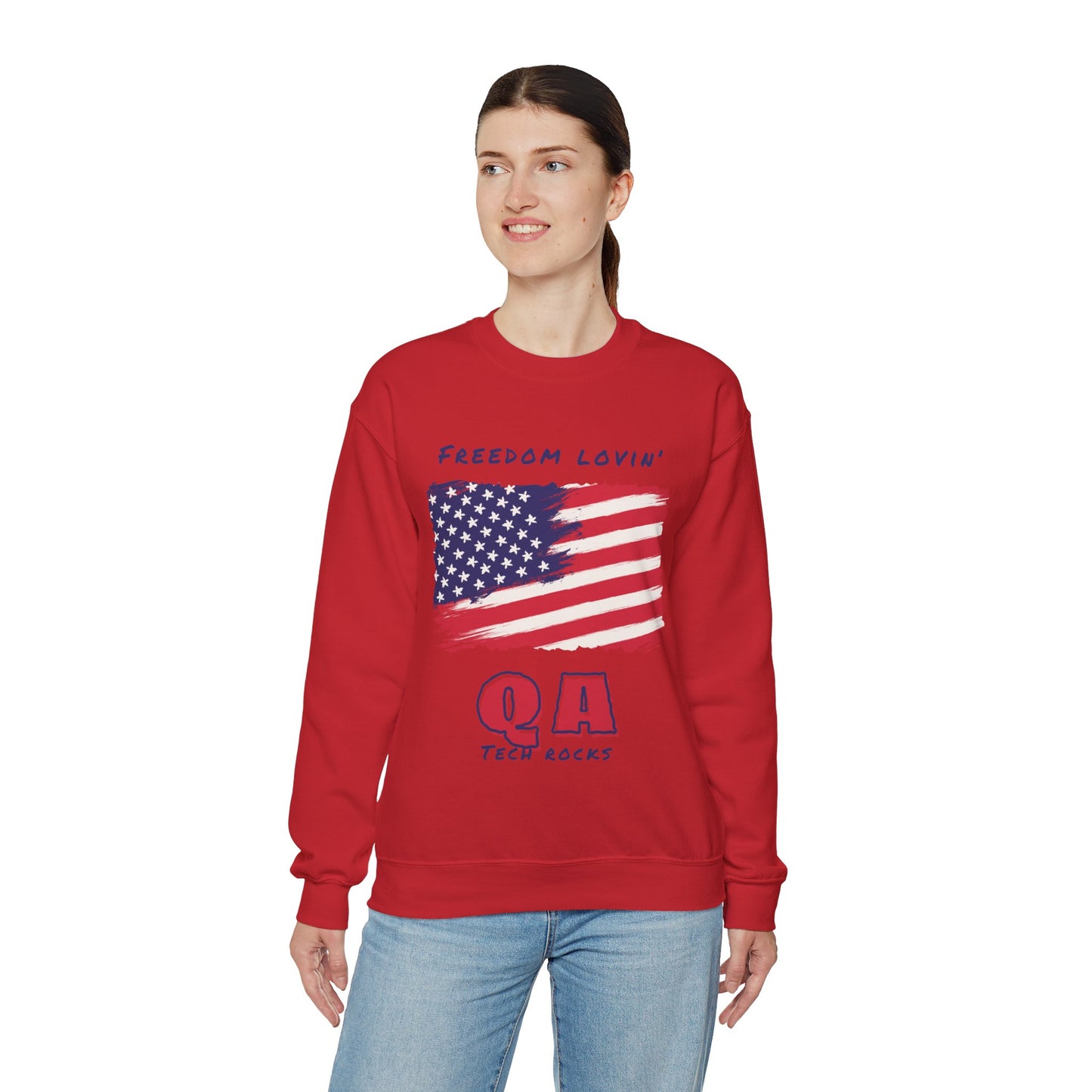 Freedom Loving QA Crewneck Sweatshirt