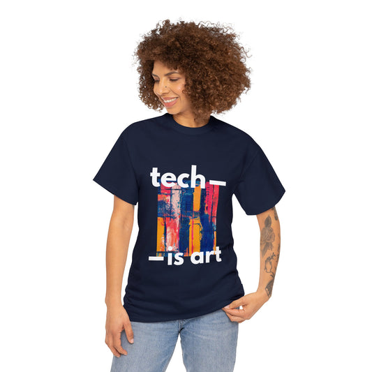 Tech is Art Cotton Tee