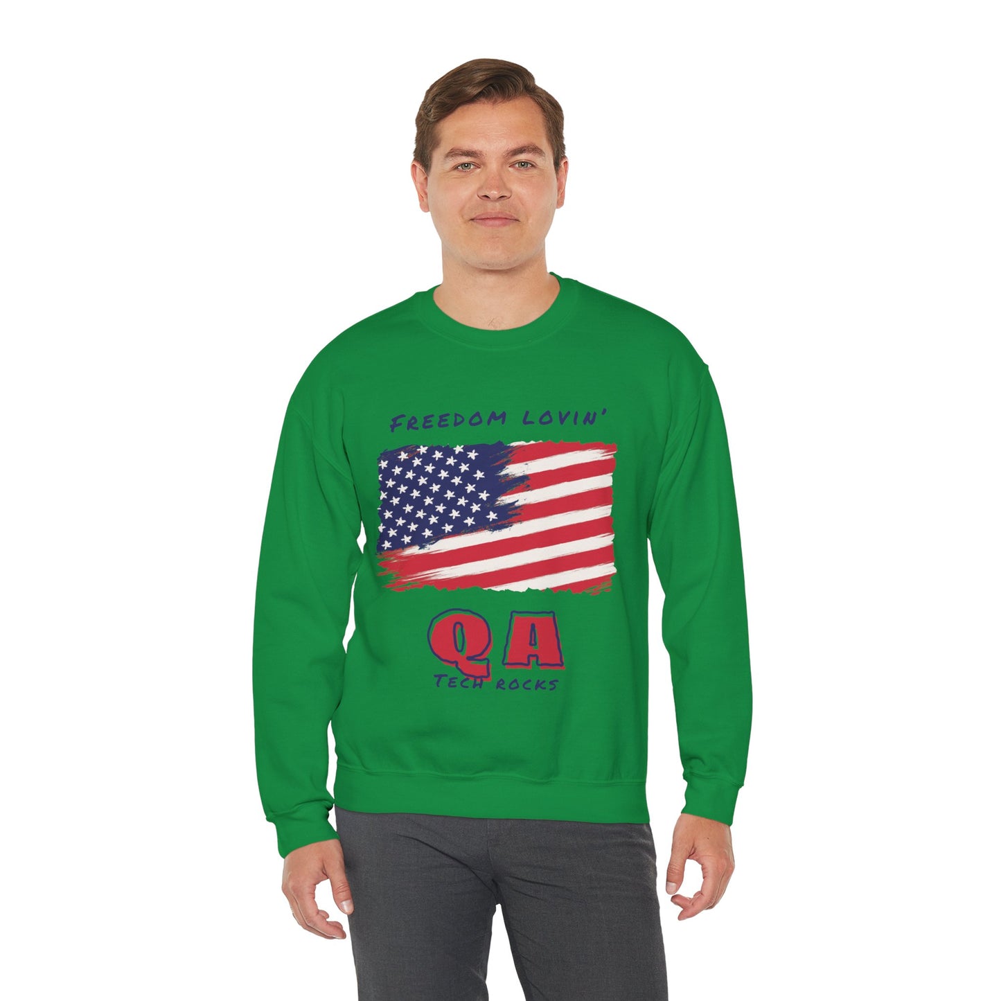 Freedom Loving QA Crewneck Sweatshirt