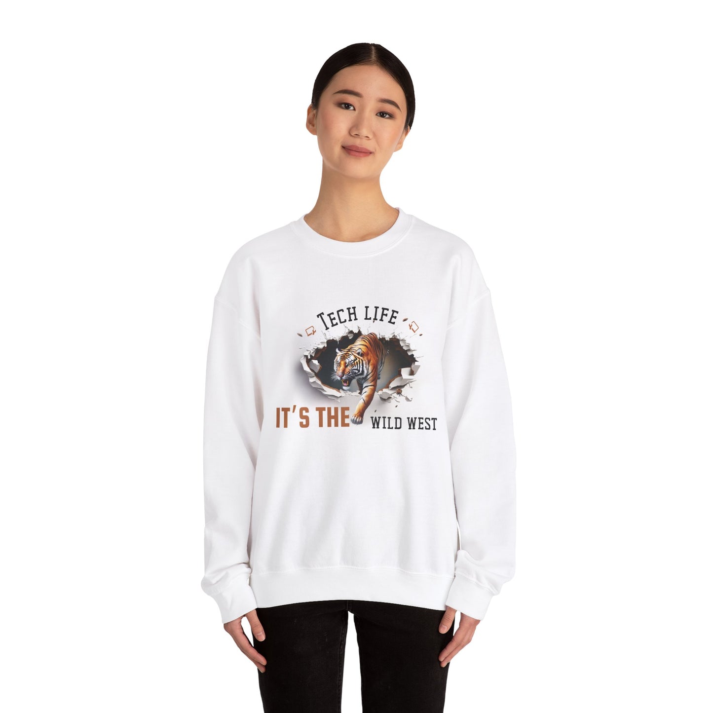 Tech Life Wild West Crewneck Sweatshirt