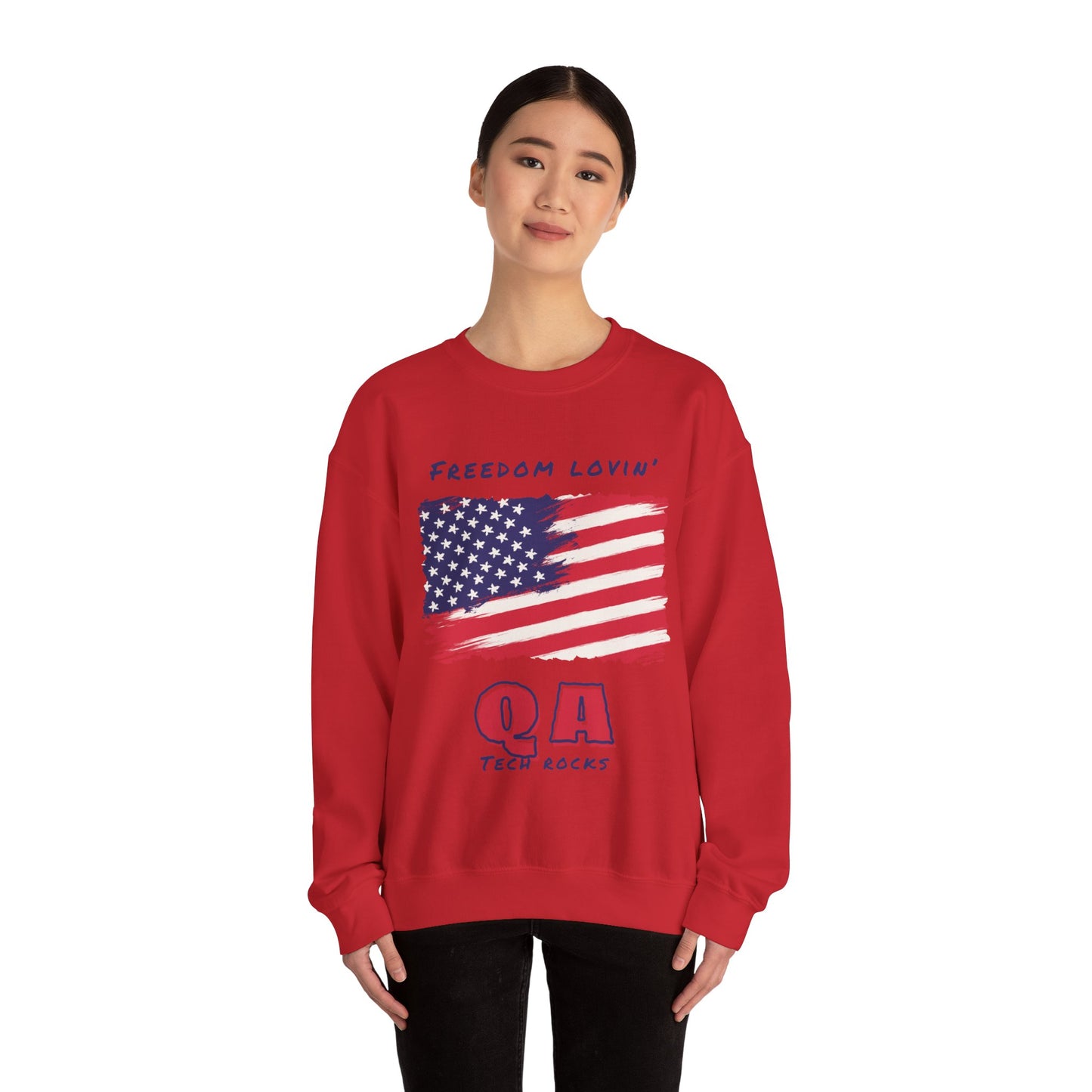 Freedom Loving QA Crewneck Sweatshirt