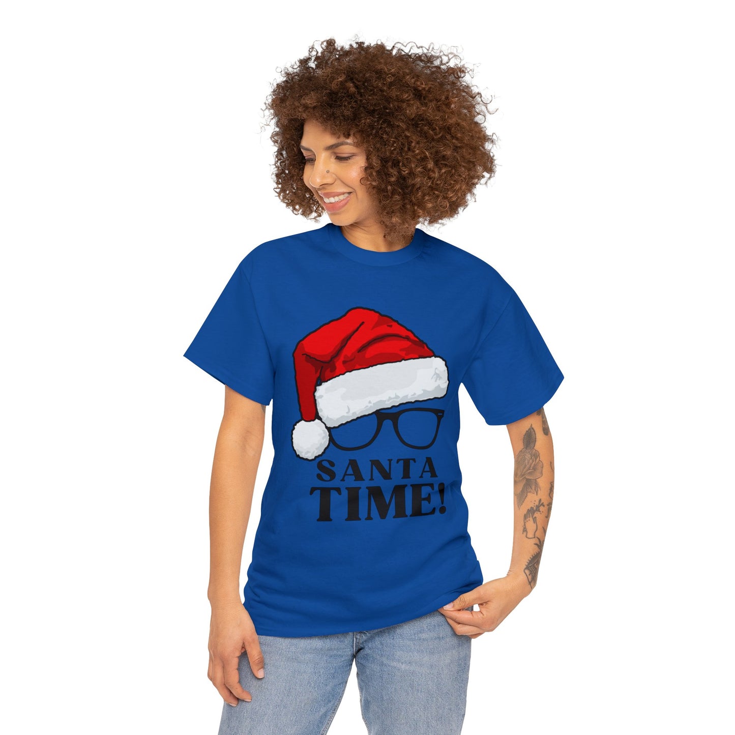 Santa Time Classy Cotton Tee