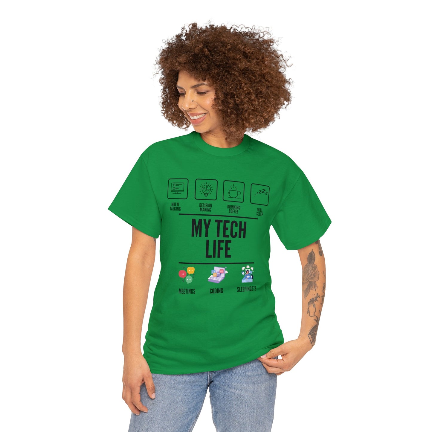 My Tech Life Cotton Tee