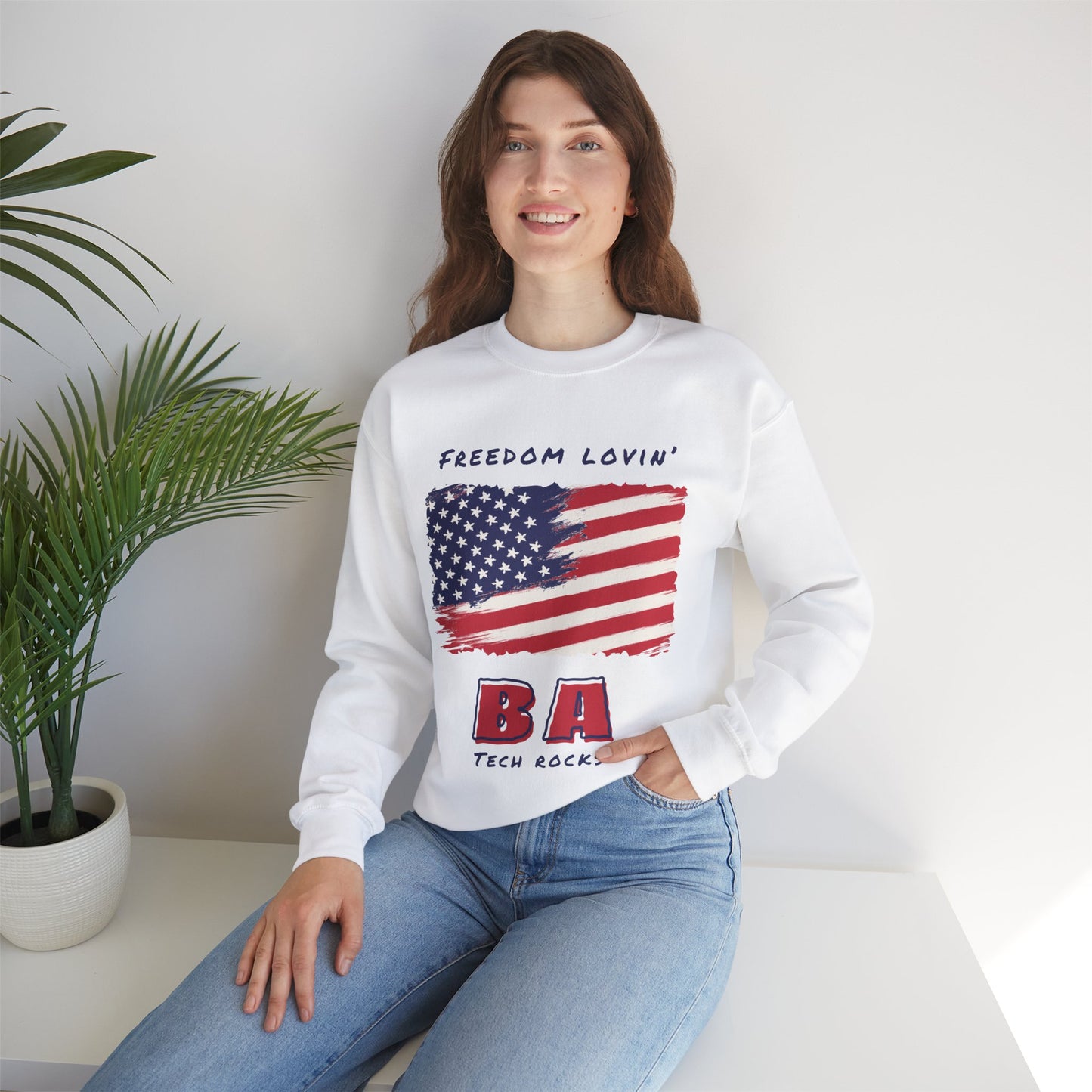 Freedom Loving BA Crewneck Sweatshirt