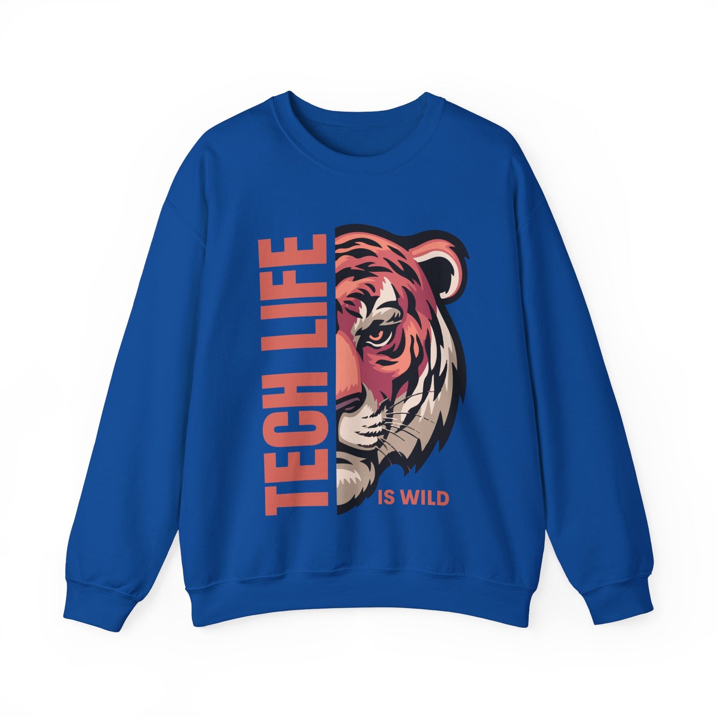 Tech Life is Wild Crewneck Sweatshirt