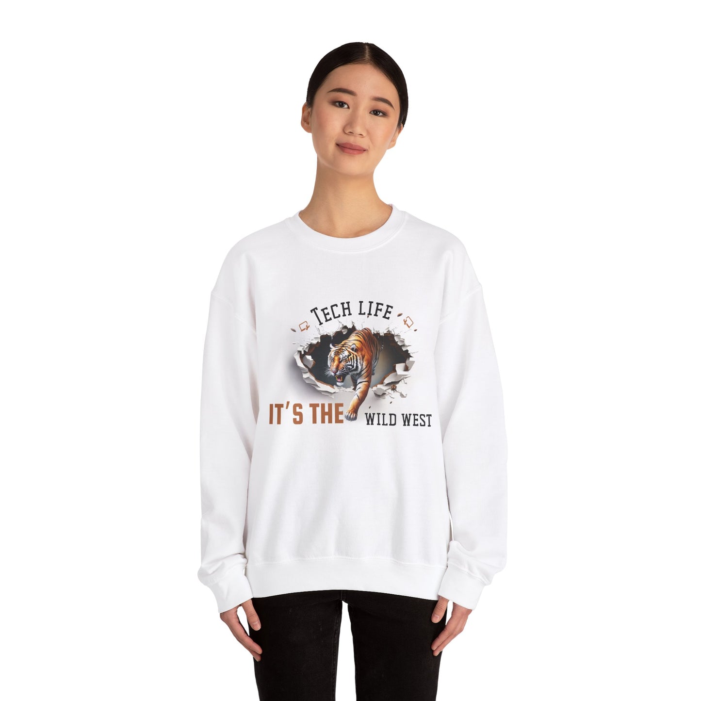 Tech Life Wild West Crewneck Sweatshirt