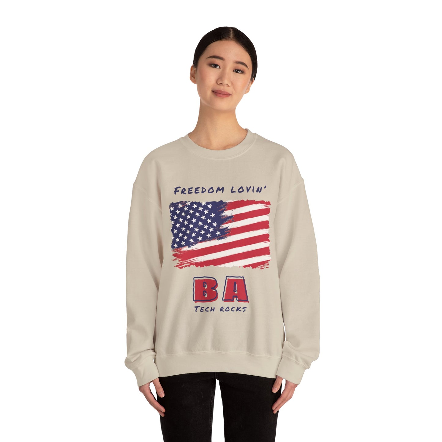 Freedom Loving BA Crewneck Sweatshirt