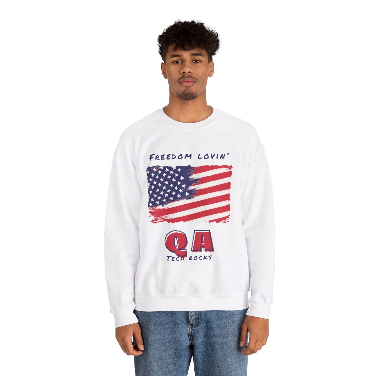 Freedom Loving QA Crewneck Sweatshirt