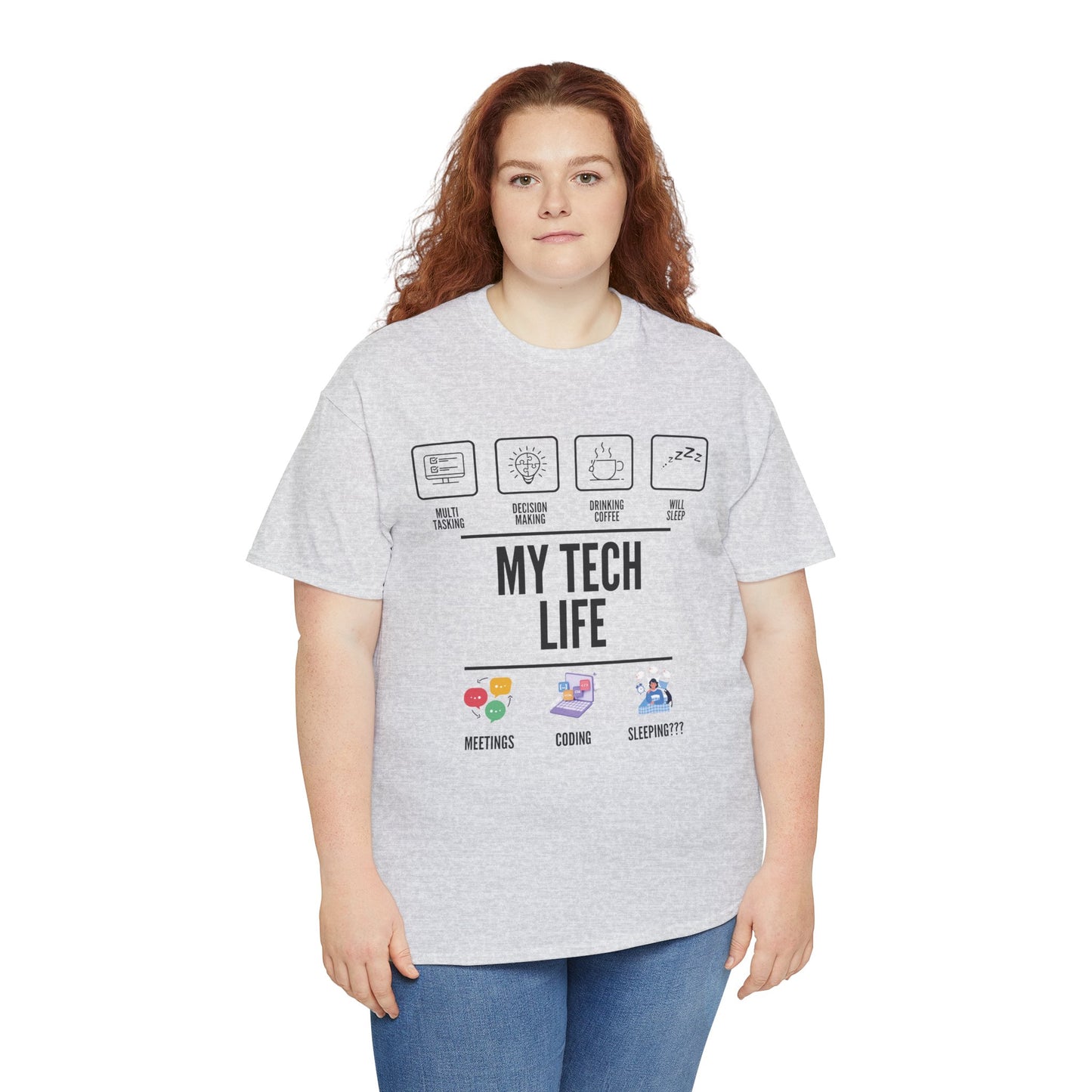 My Tech Life Cotton Tee