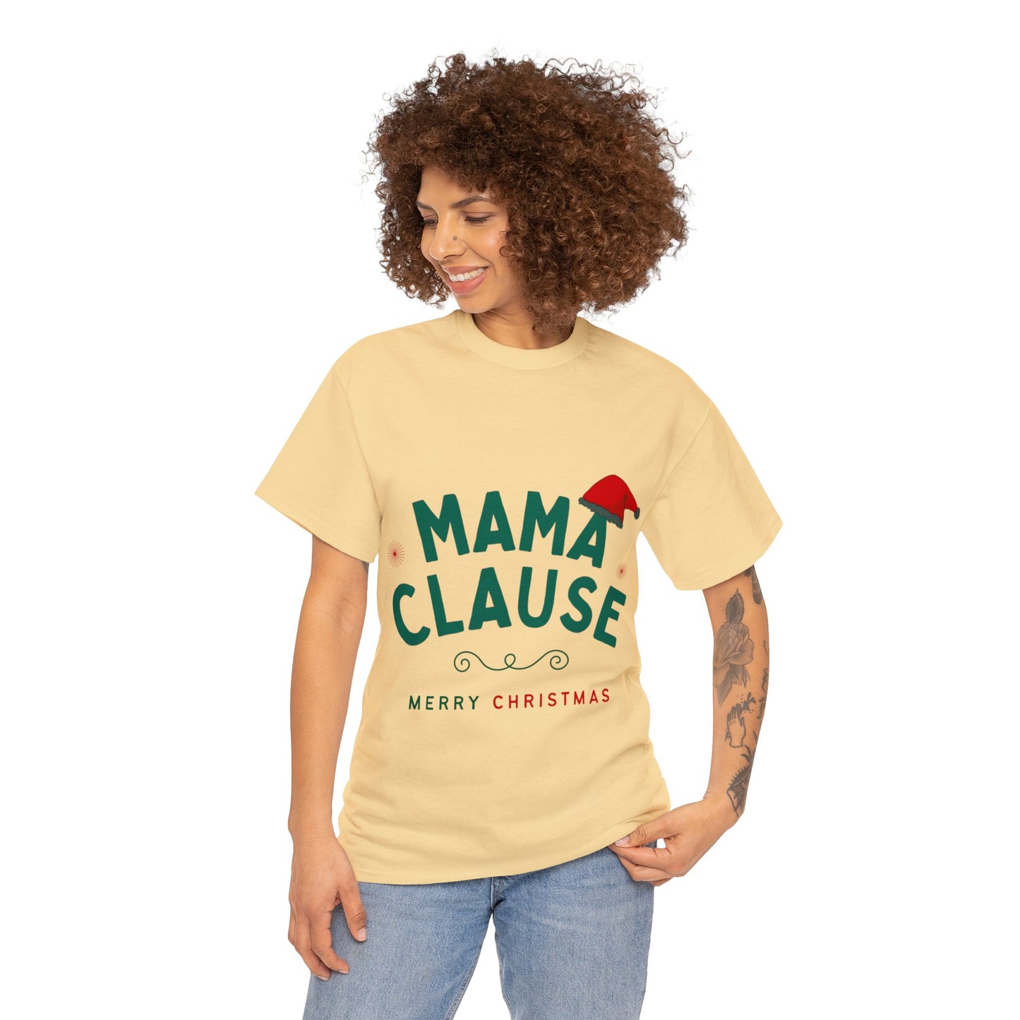 Mama Clause Unique Cotton Tee