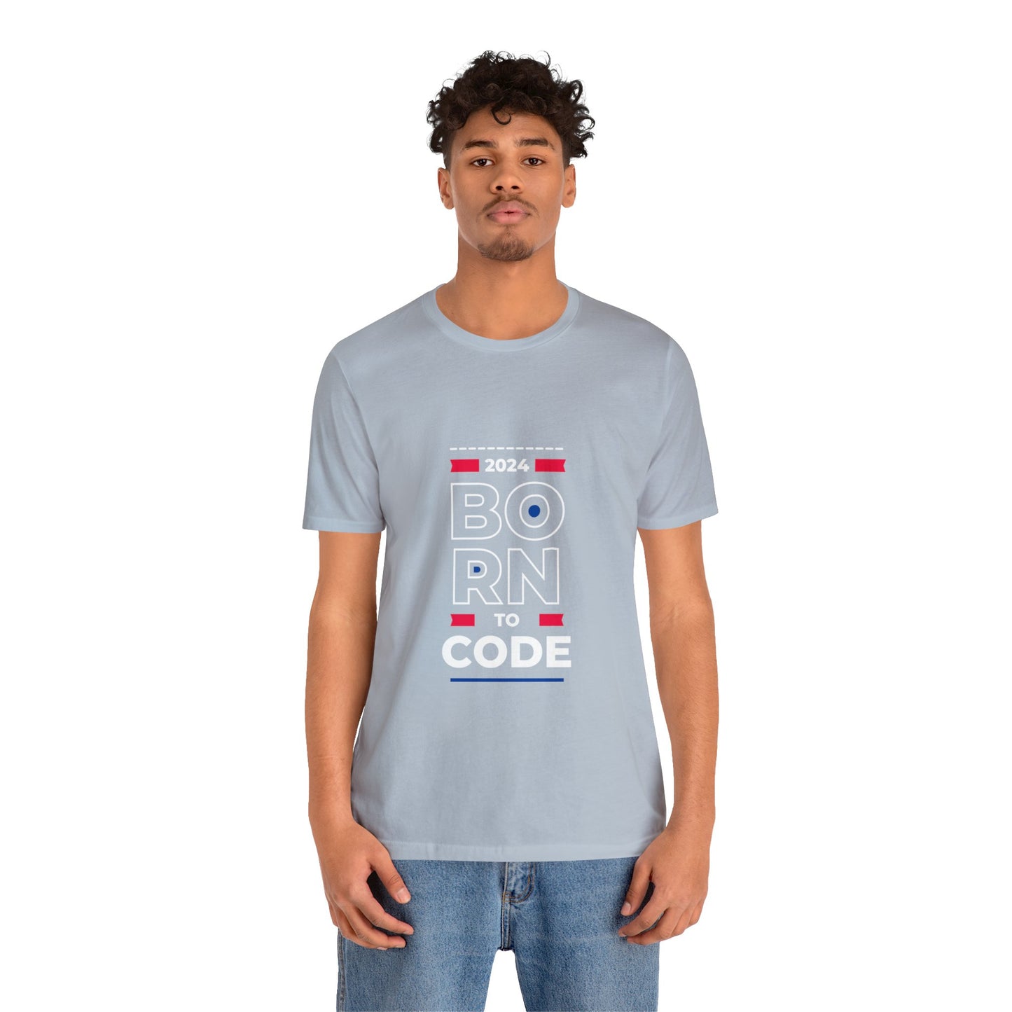 Born to Code Jersey Short Sleeve Tee