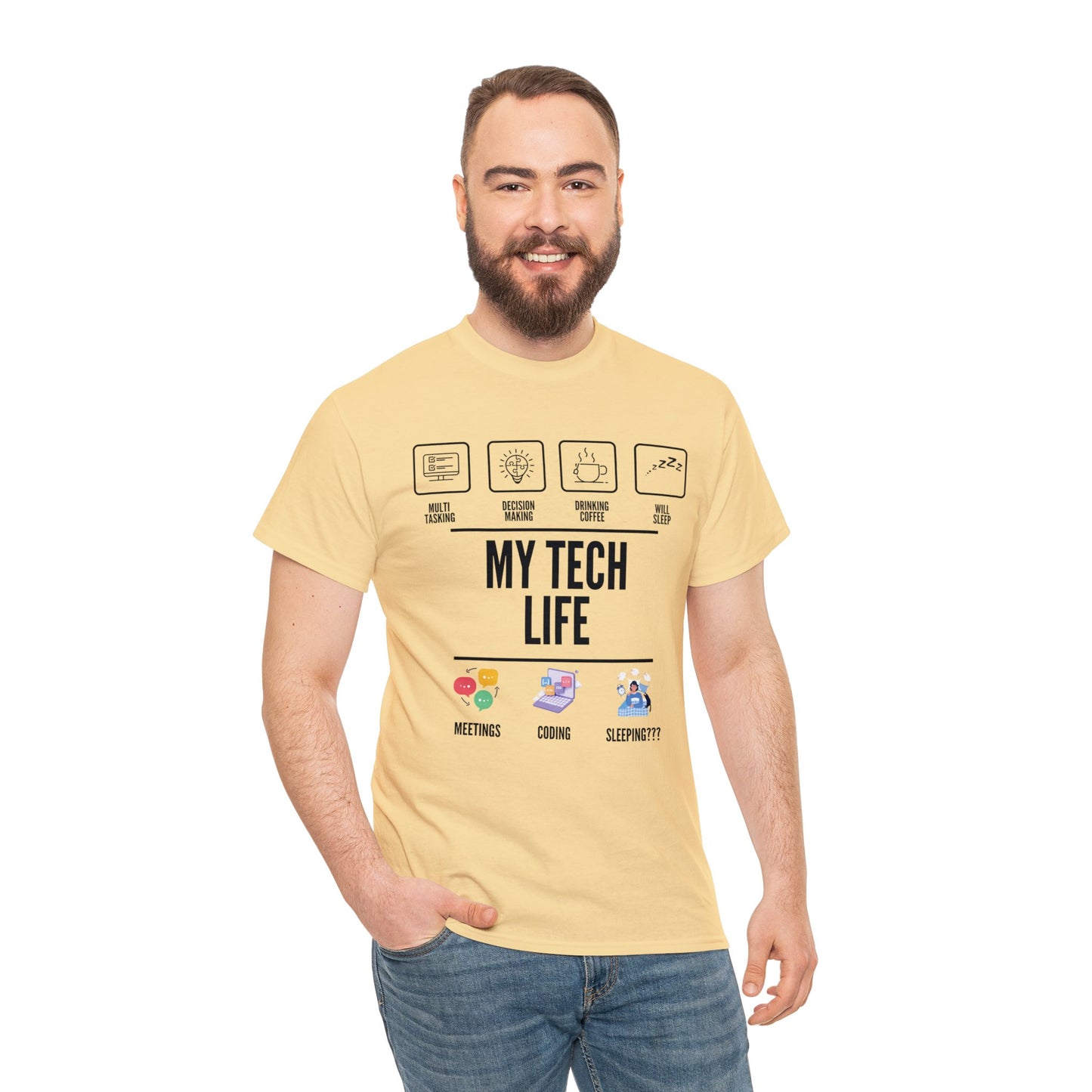 My Tech Life Cotton Tee