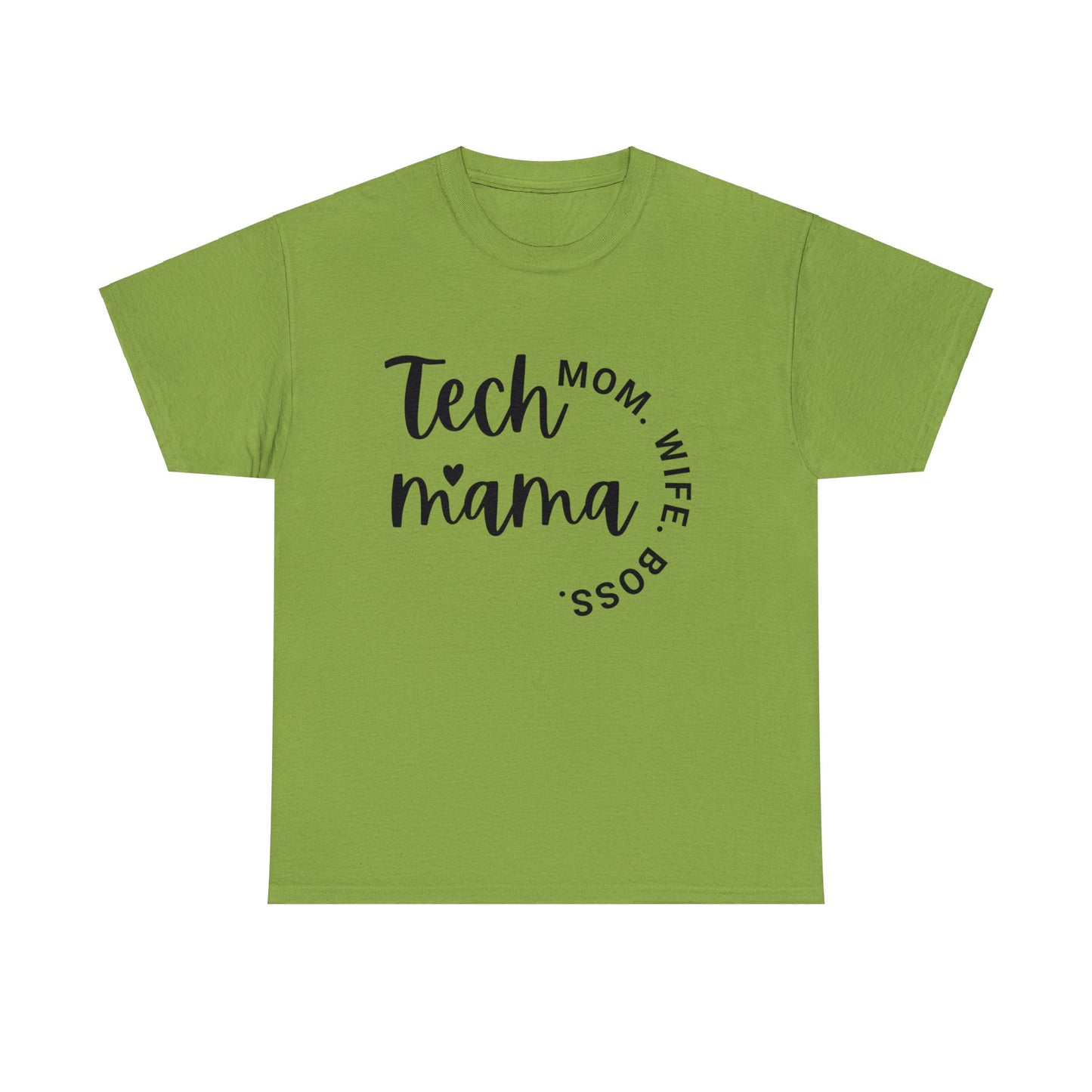 Tech Mama Boss Wife Cotton Tee