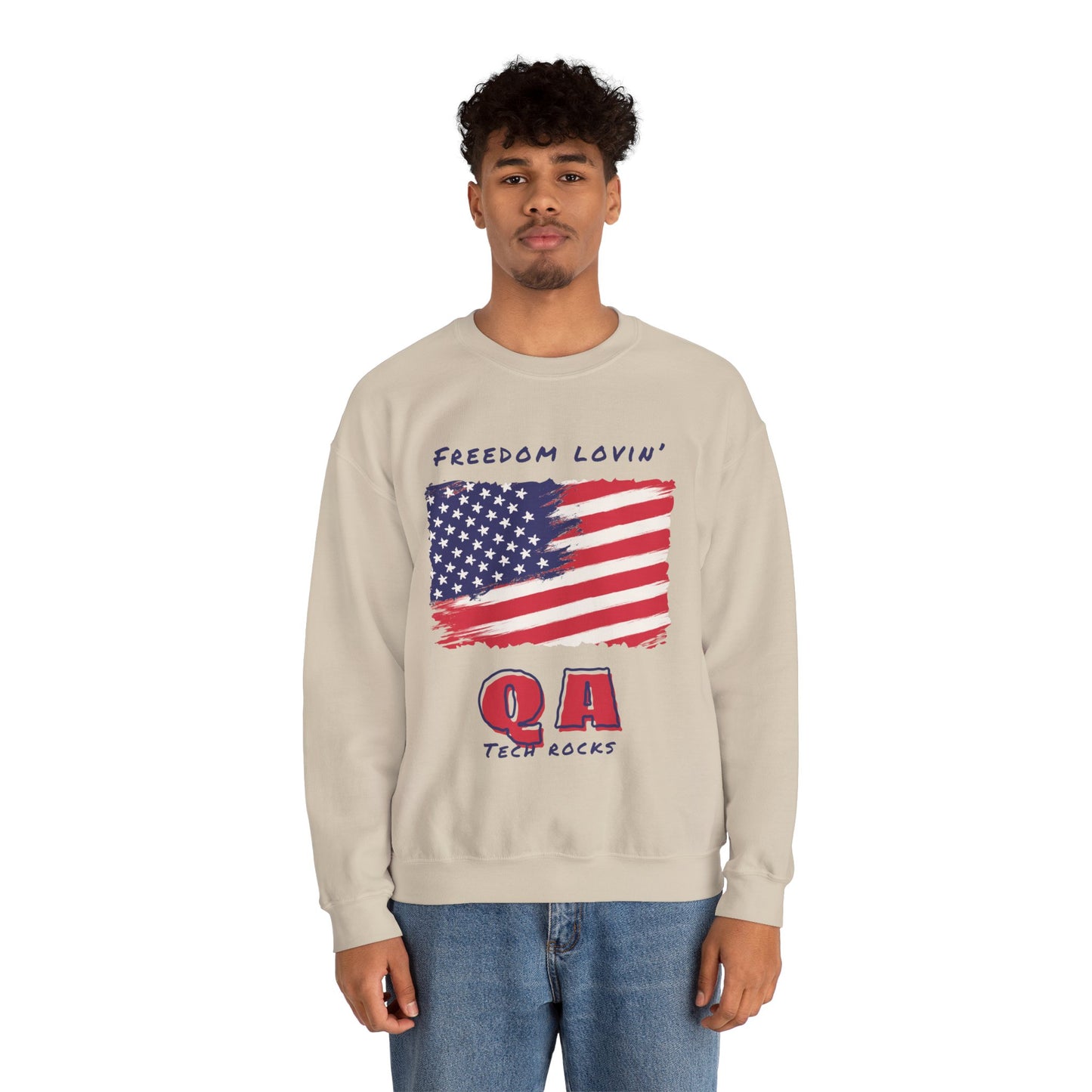 Freedom Loving QA Crewneck Sweatshirt