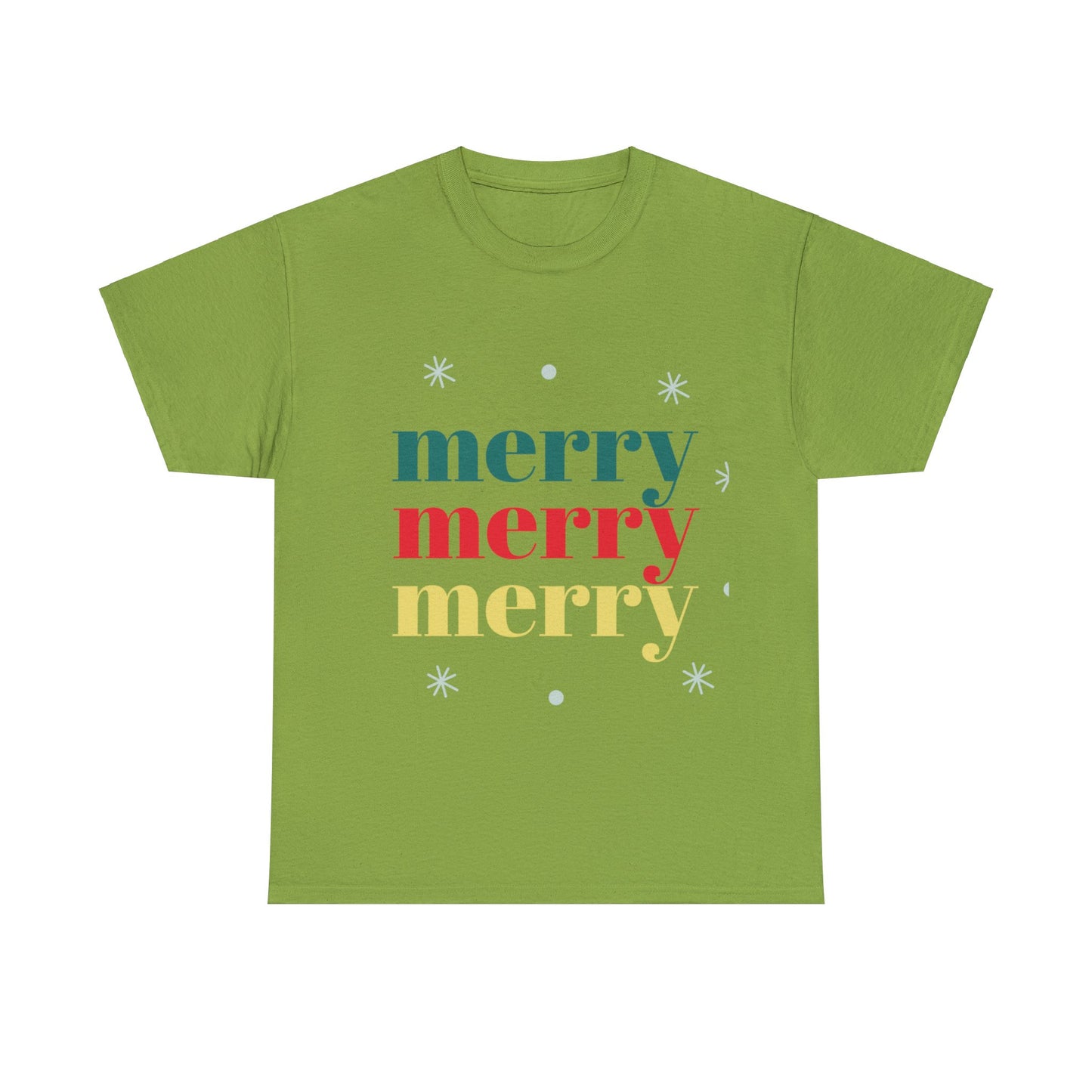 Merry Merry Christmas Cotton Tee